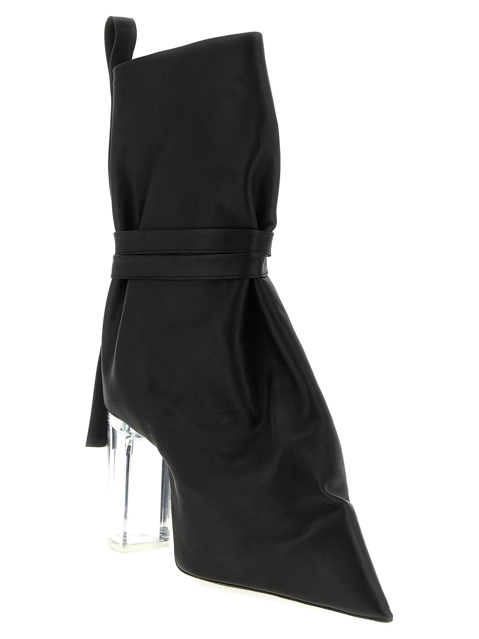 'Tied Taco Kiss' ankle boots