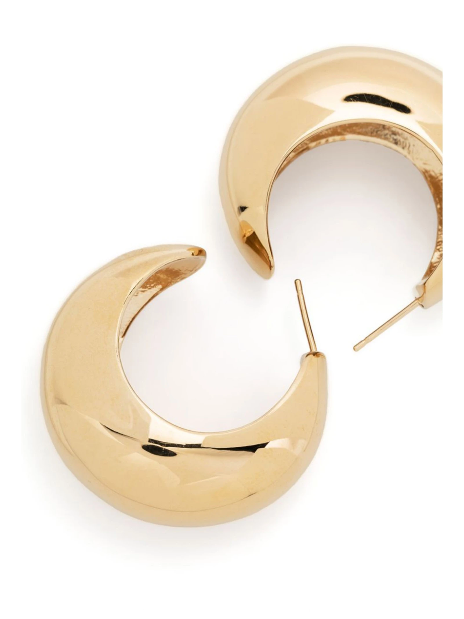 'Shiny Crescent' earrings
