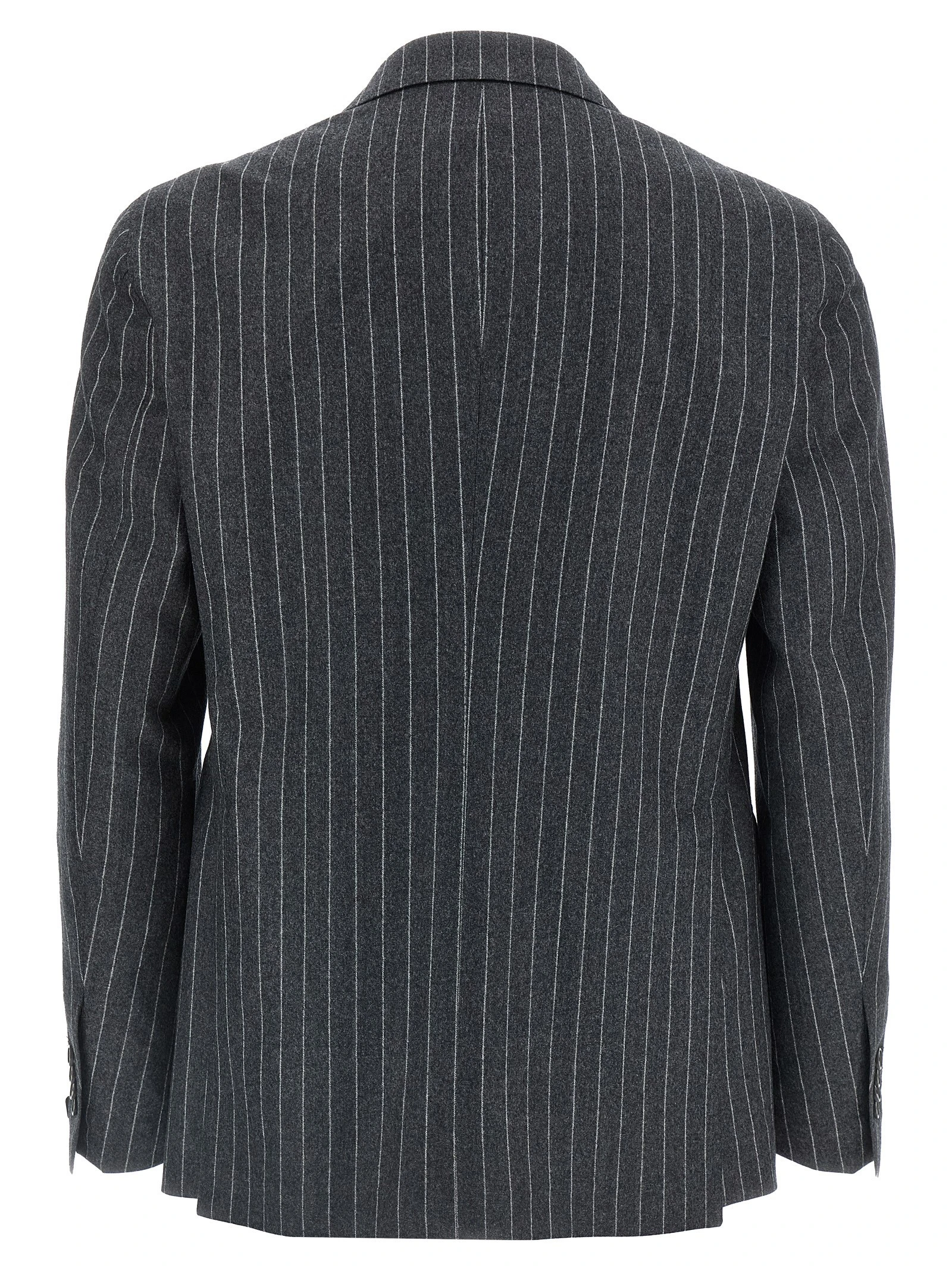 Pinstriped dress