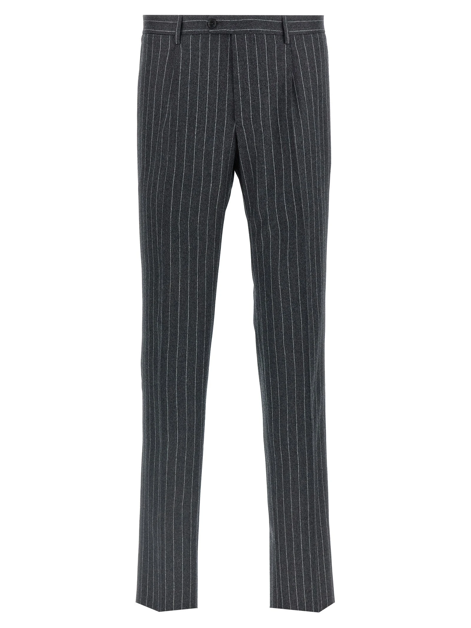 Pinstriped dress