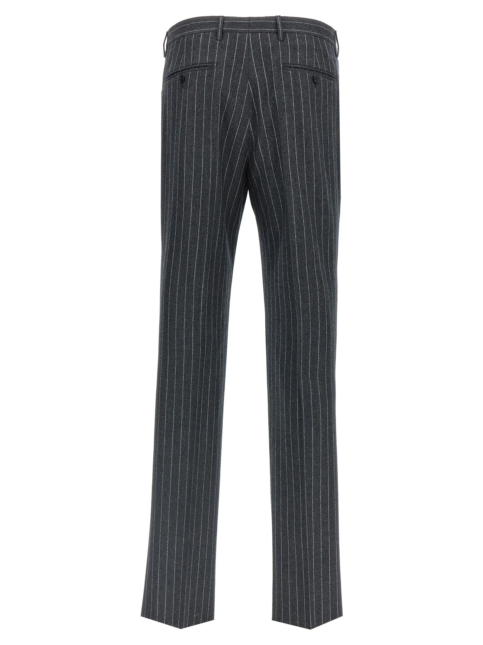 Pinstriped dress