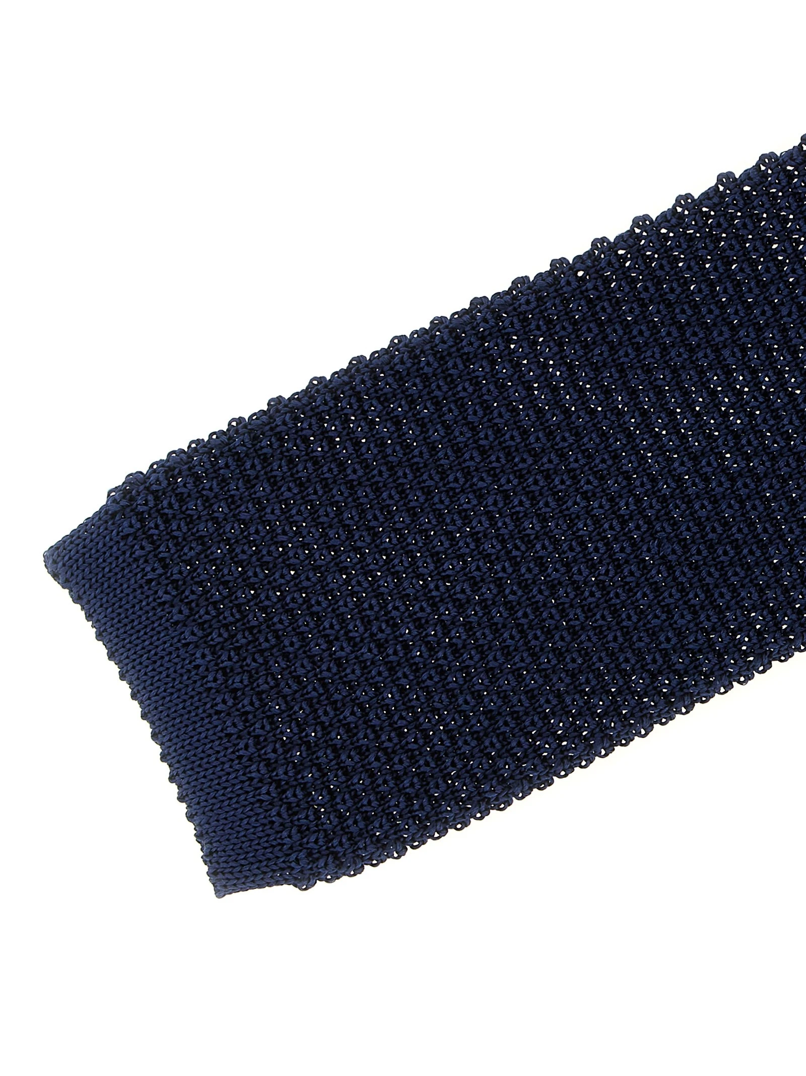 Silk knit tie