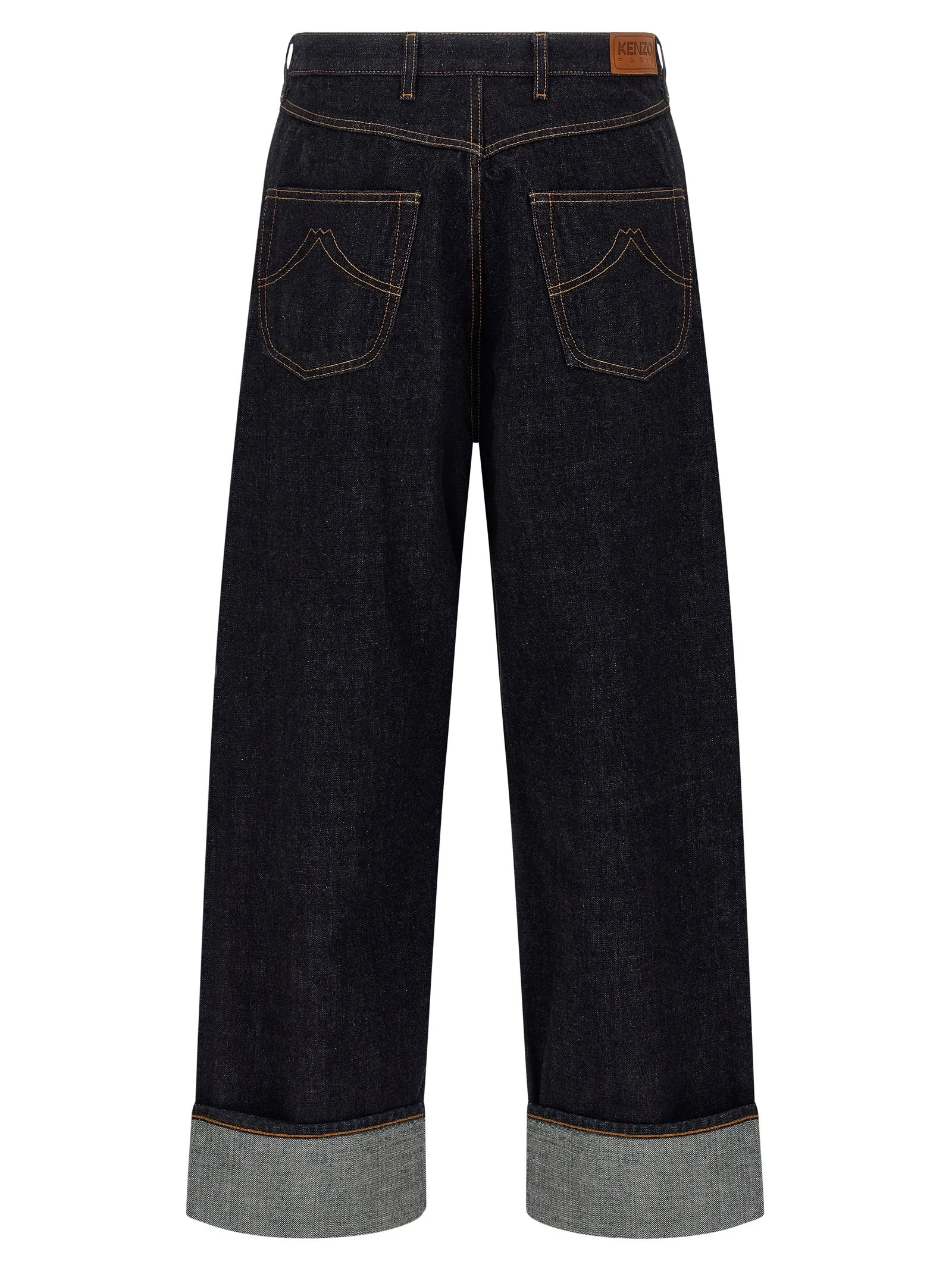 'Turn Up' jeans
