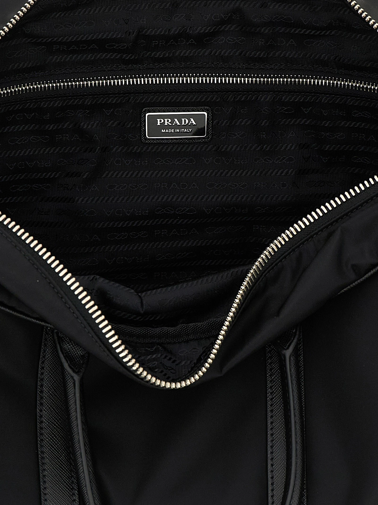 Re-Nylon and Saffiano travel bag