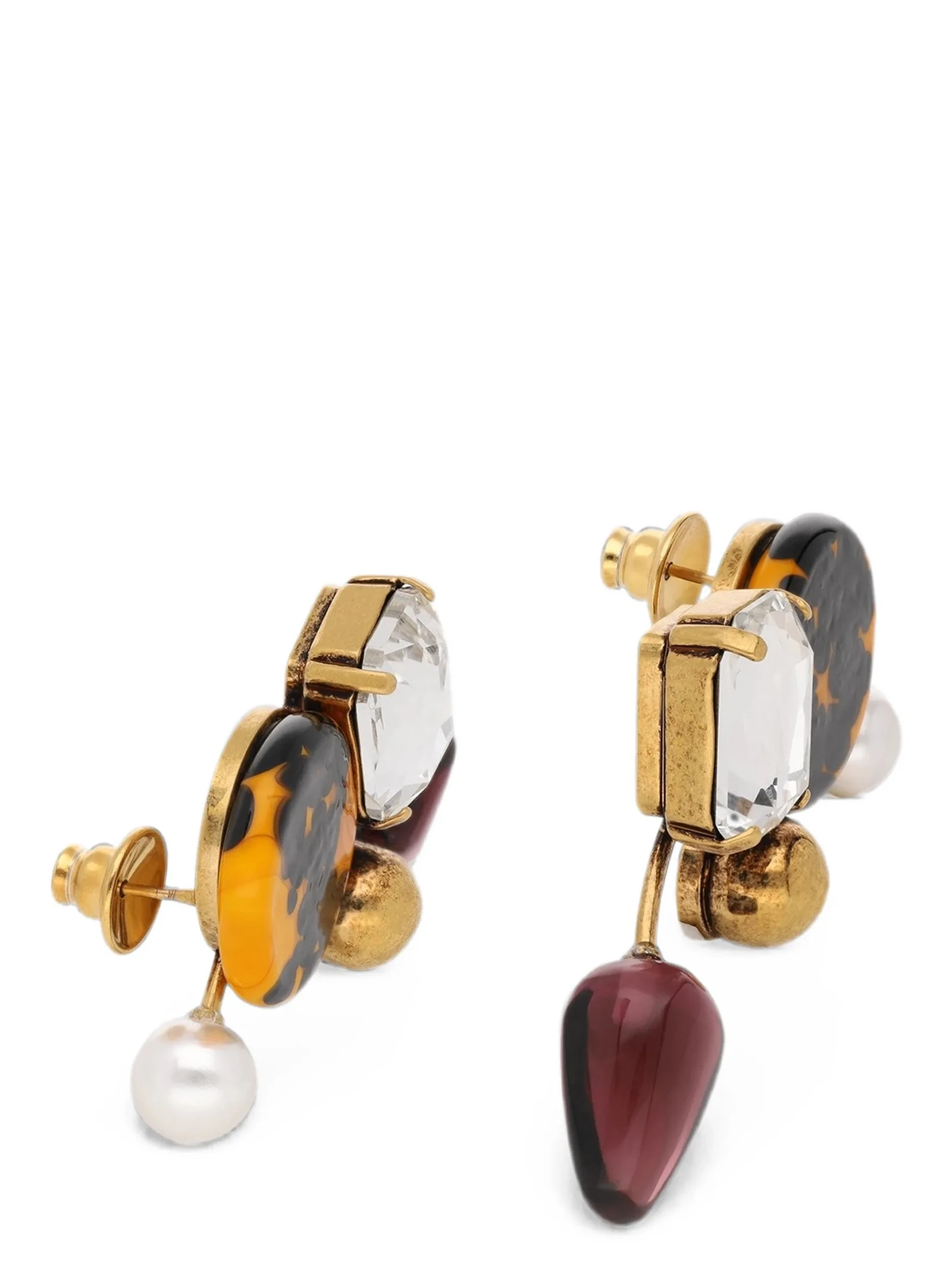 Hand-painted earrings