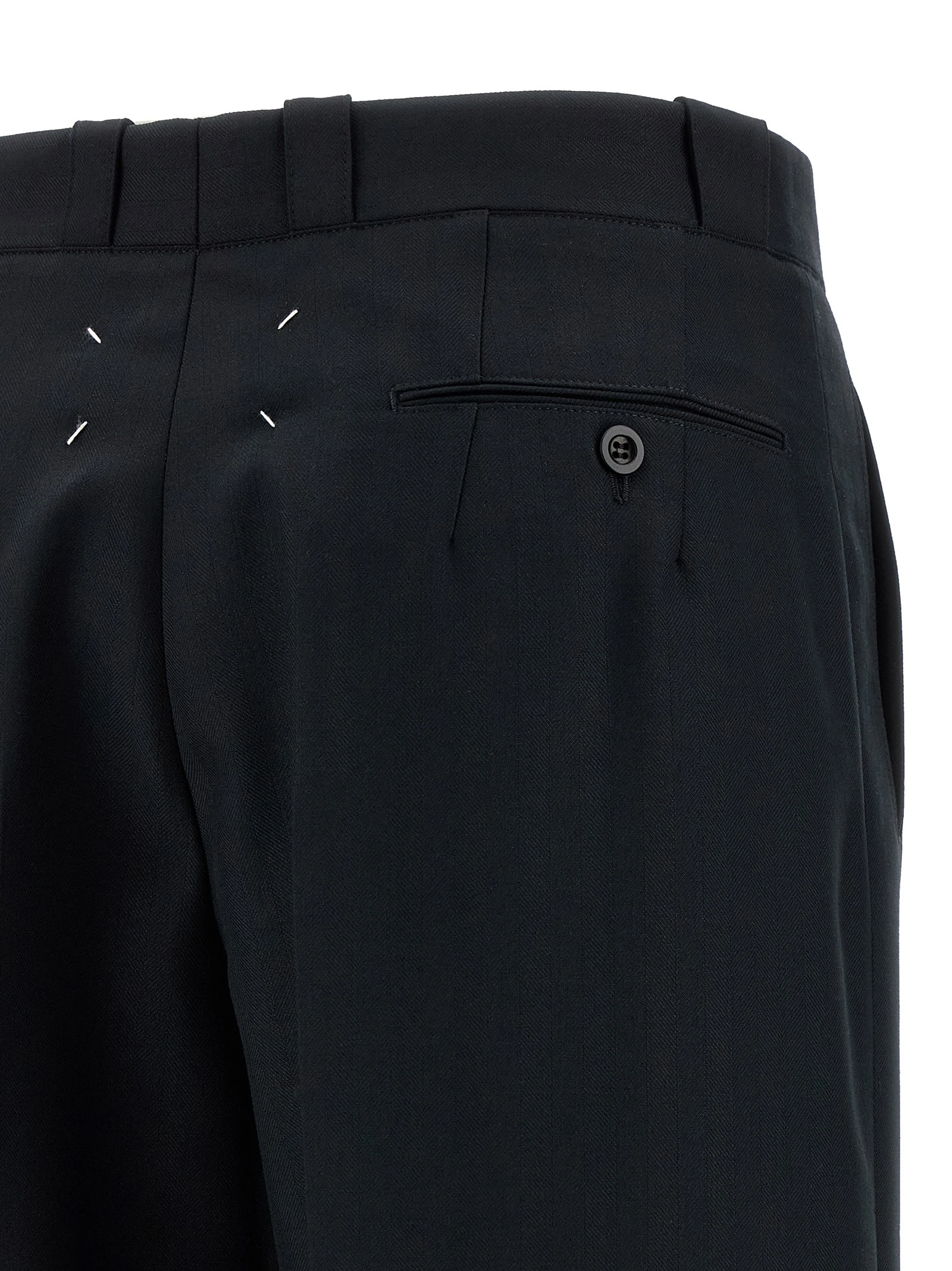 Herringbone trousers
