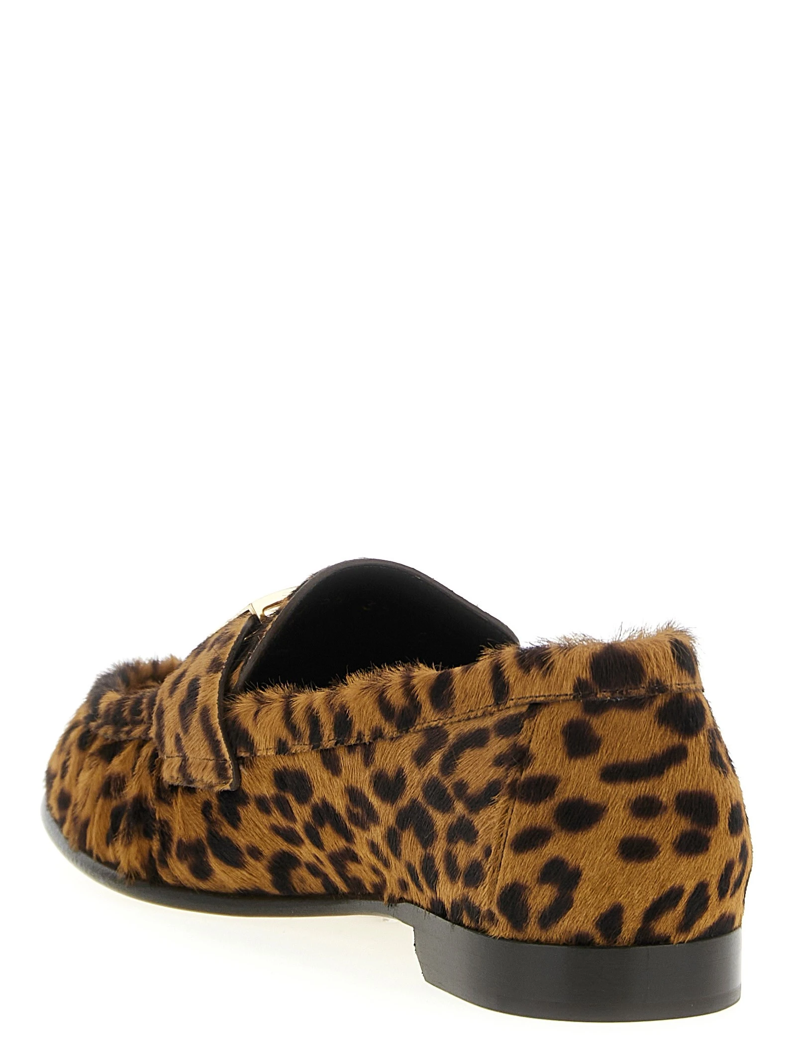 'Baguette' pony hair loafers