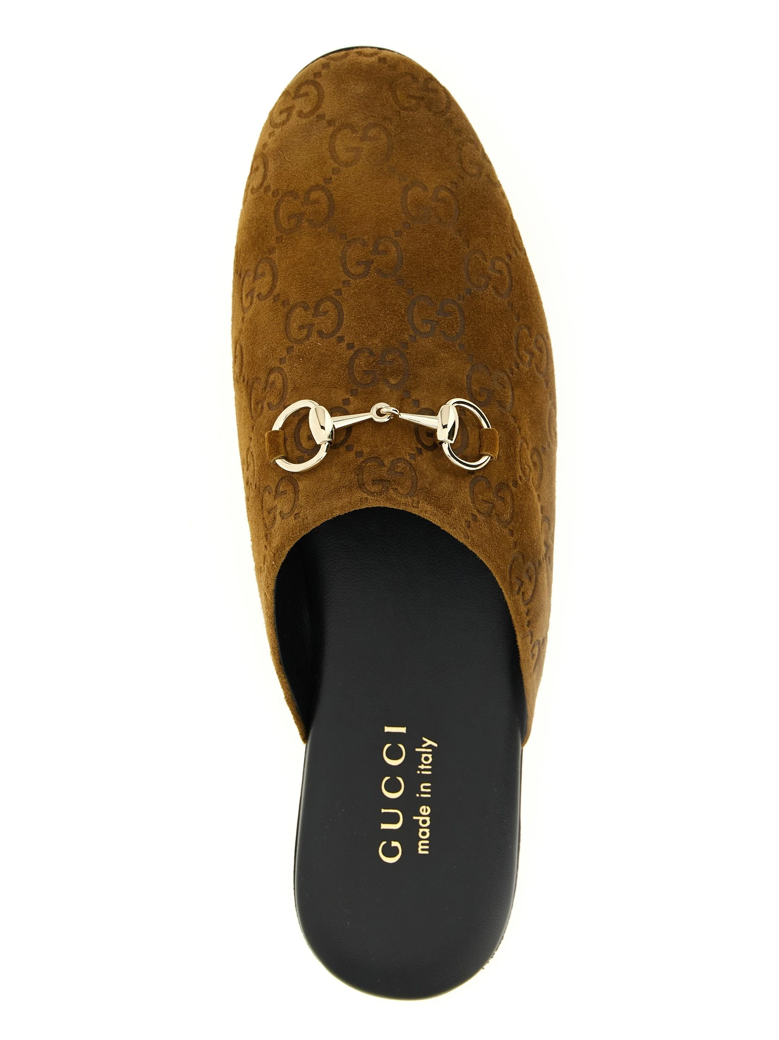'GG' suede mules