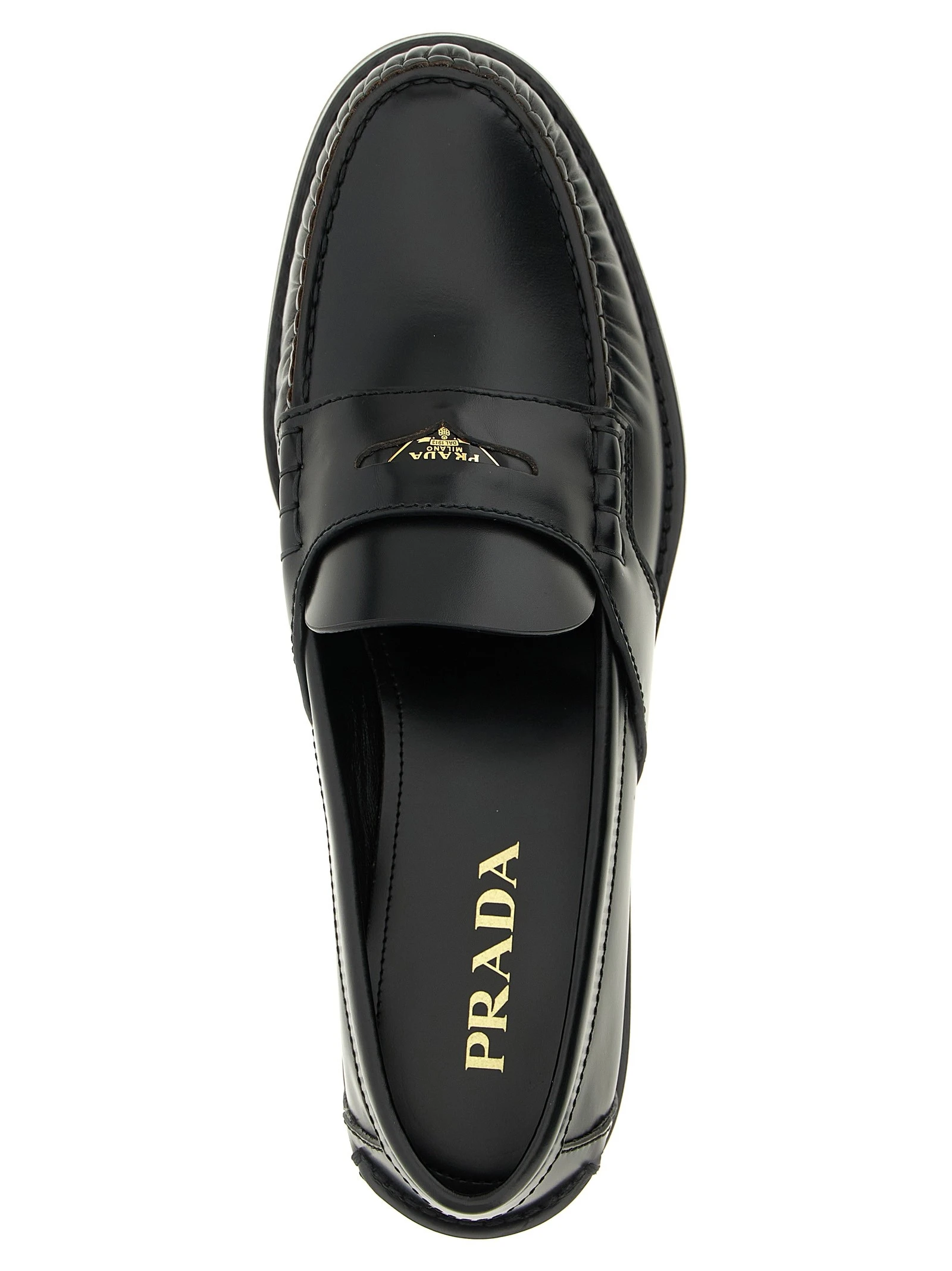 Leather loafers