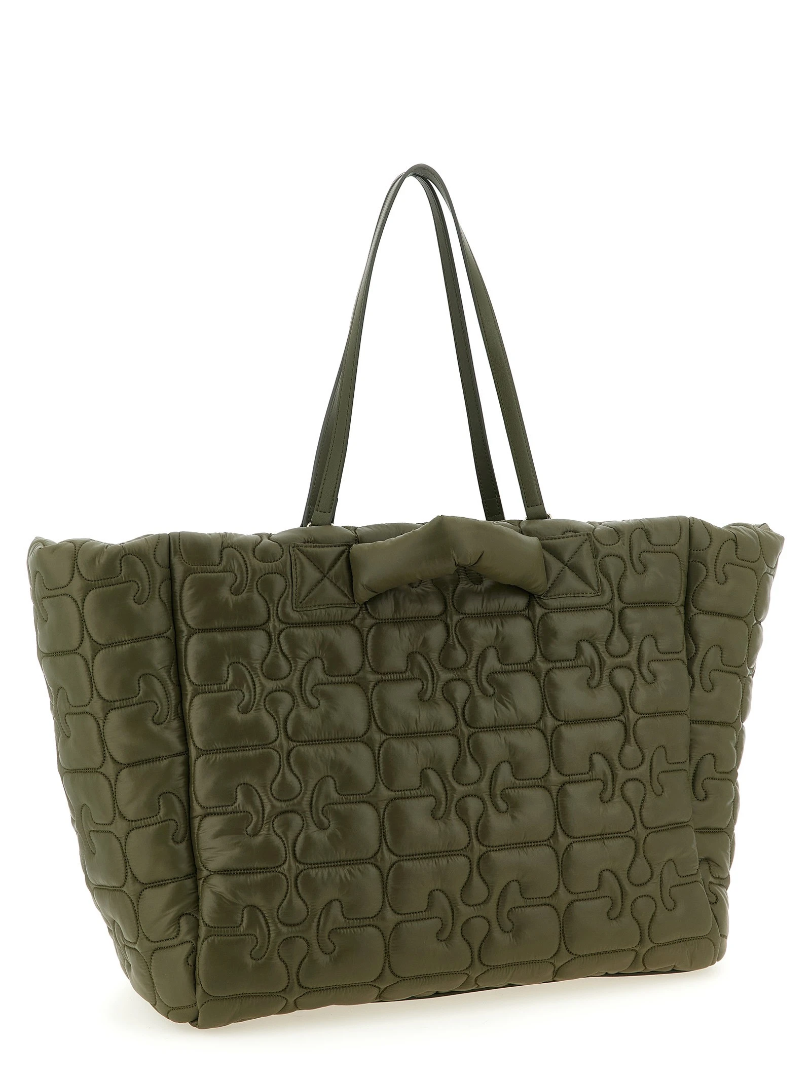 'Quilted Re-Tech XXL Tote' shopping bag
