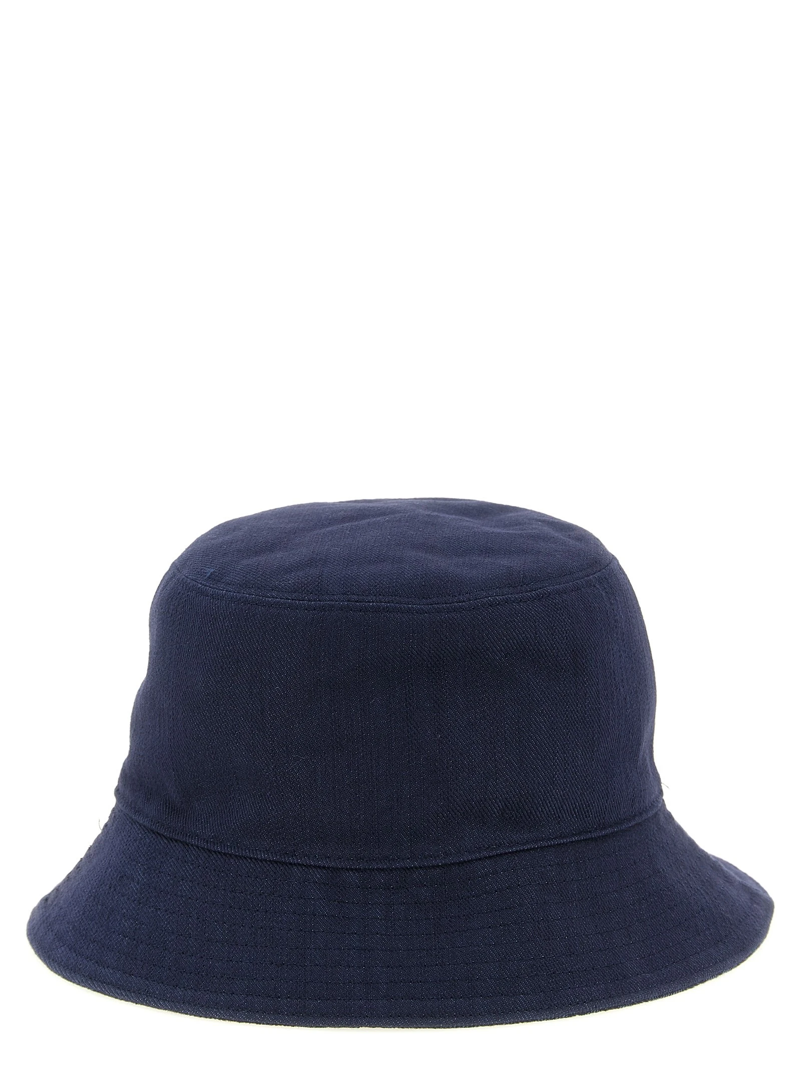 Reversible denim bucket hat