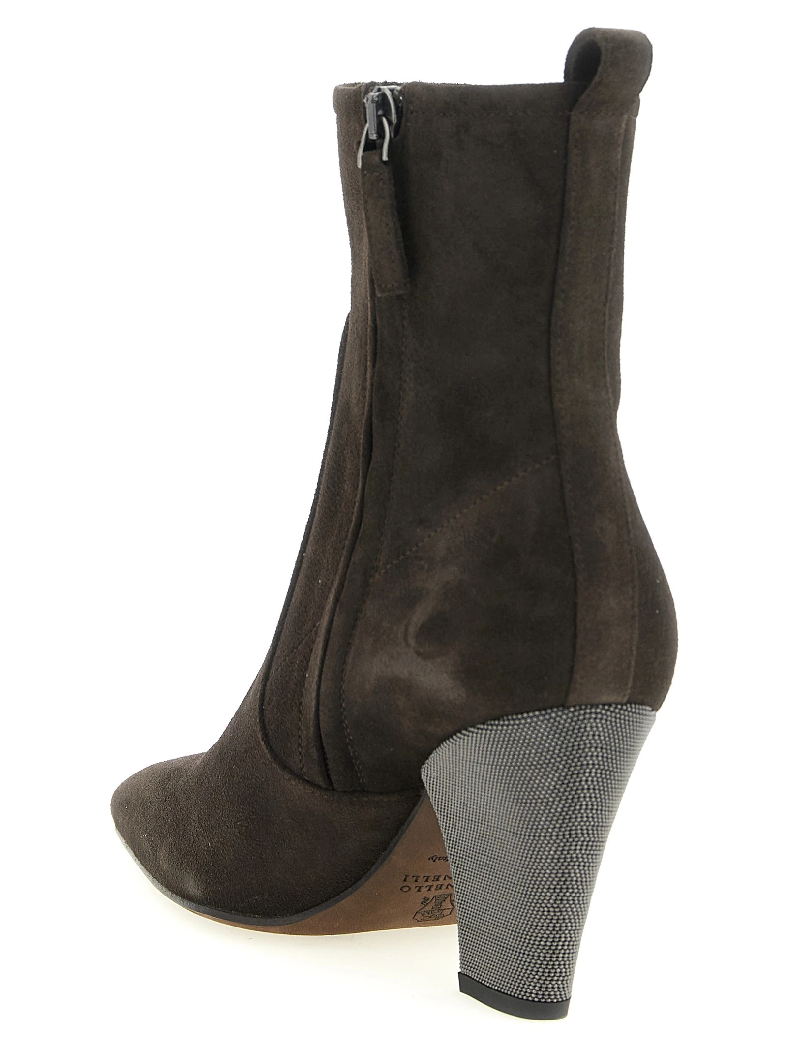 'Precious Heel' ankle boots