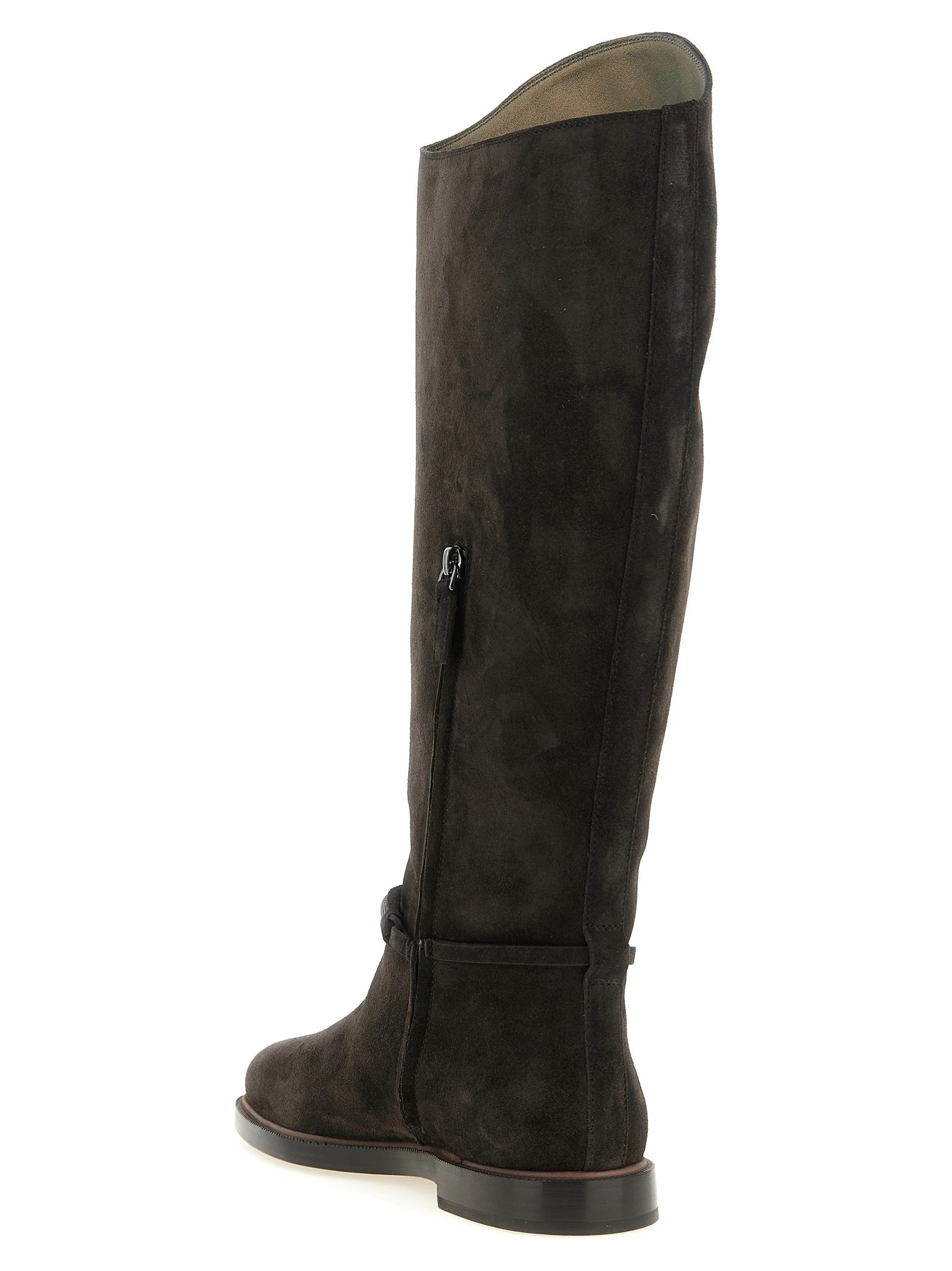 Suede boots
