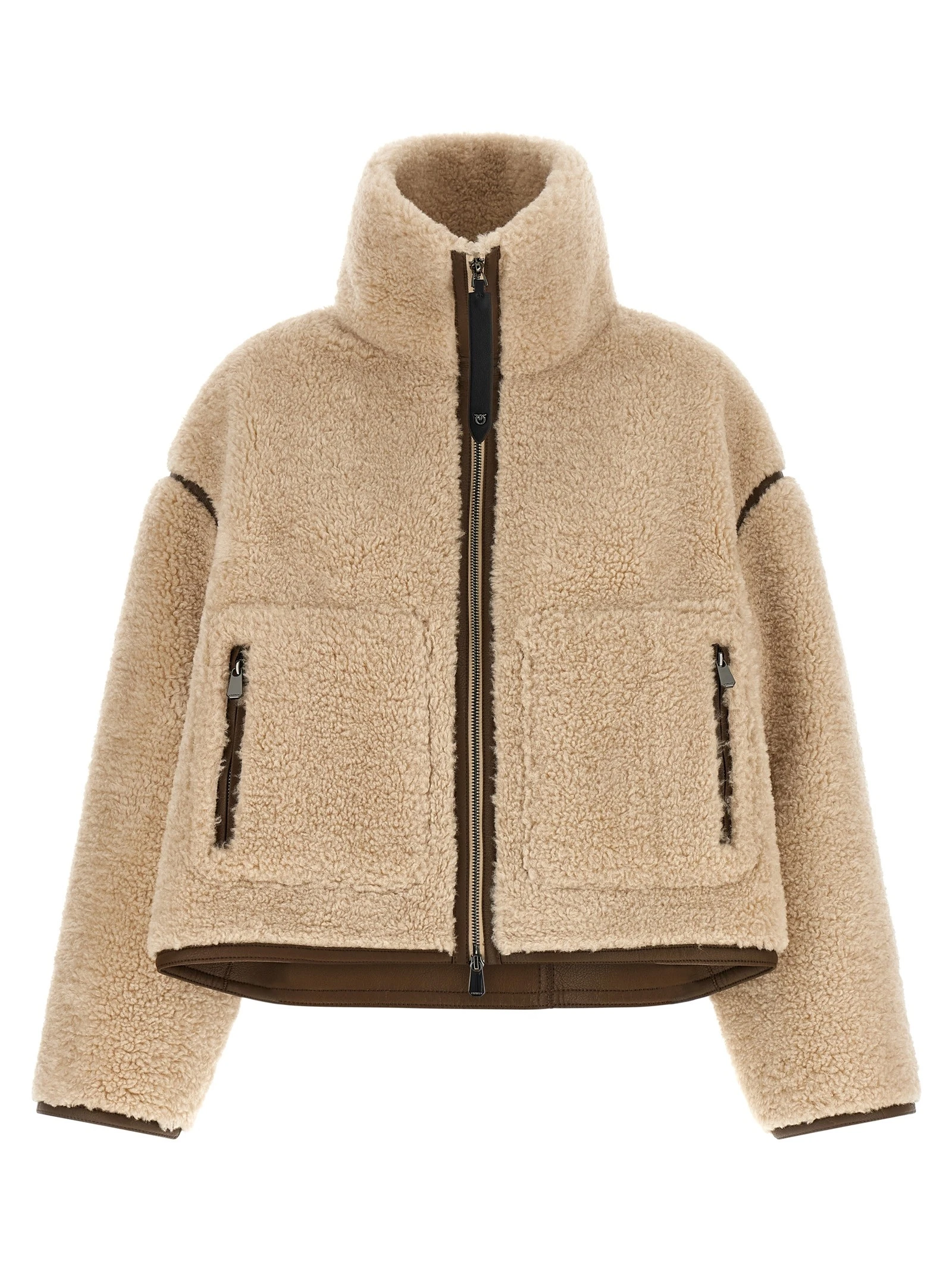 Teddy cropped jacket
