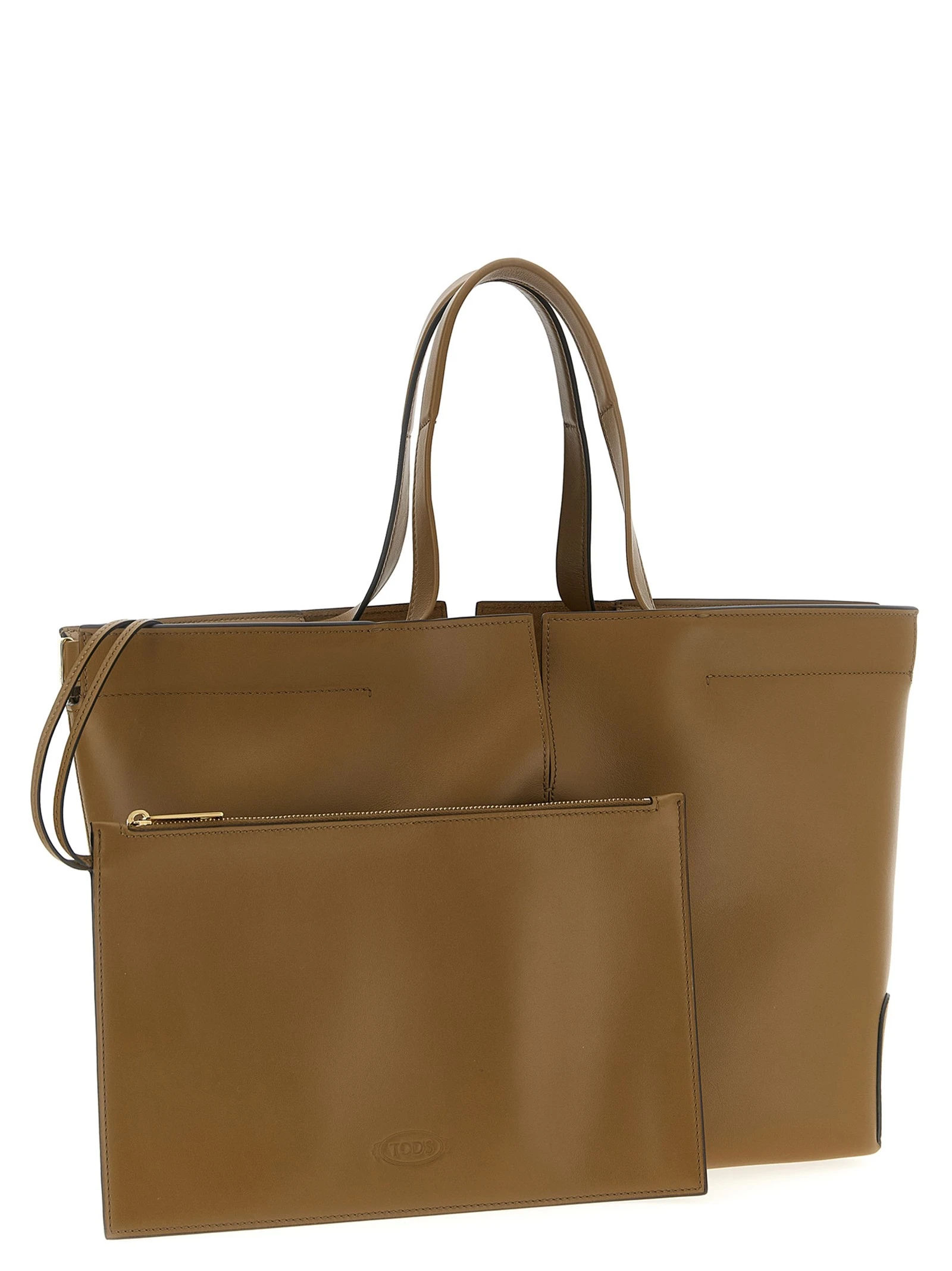 Medium-small 'Tod's Di Bag Folio' shopping bag