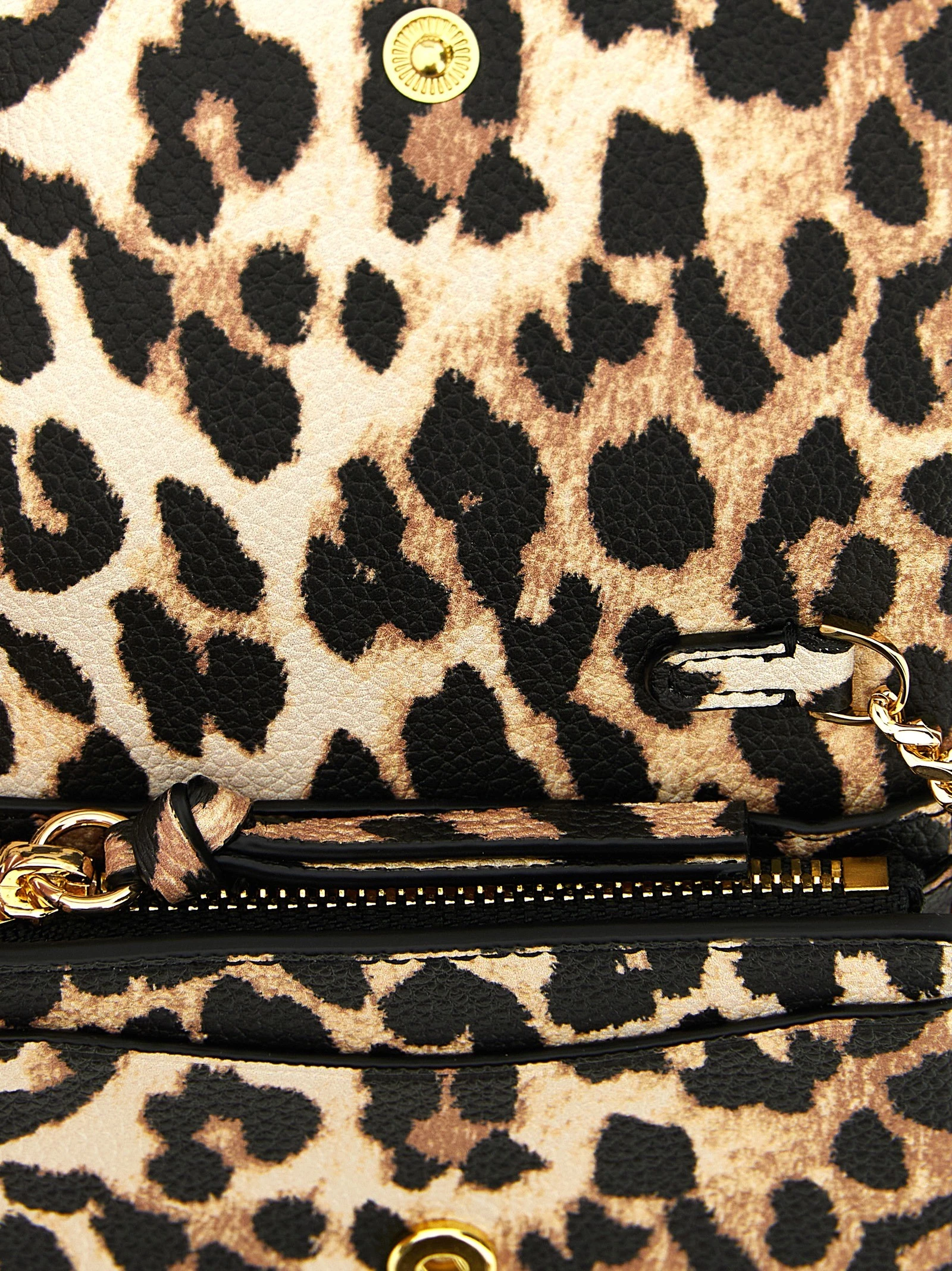 'Leopard' print card holder