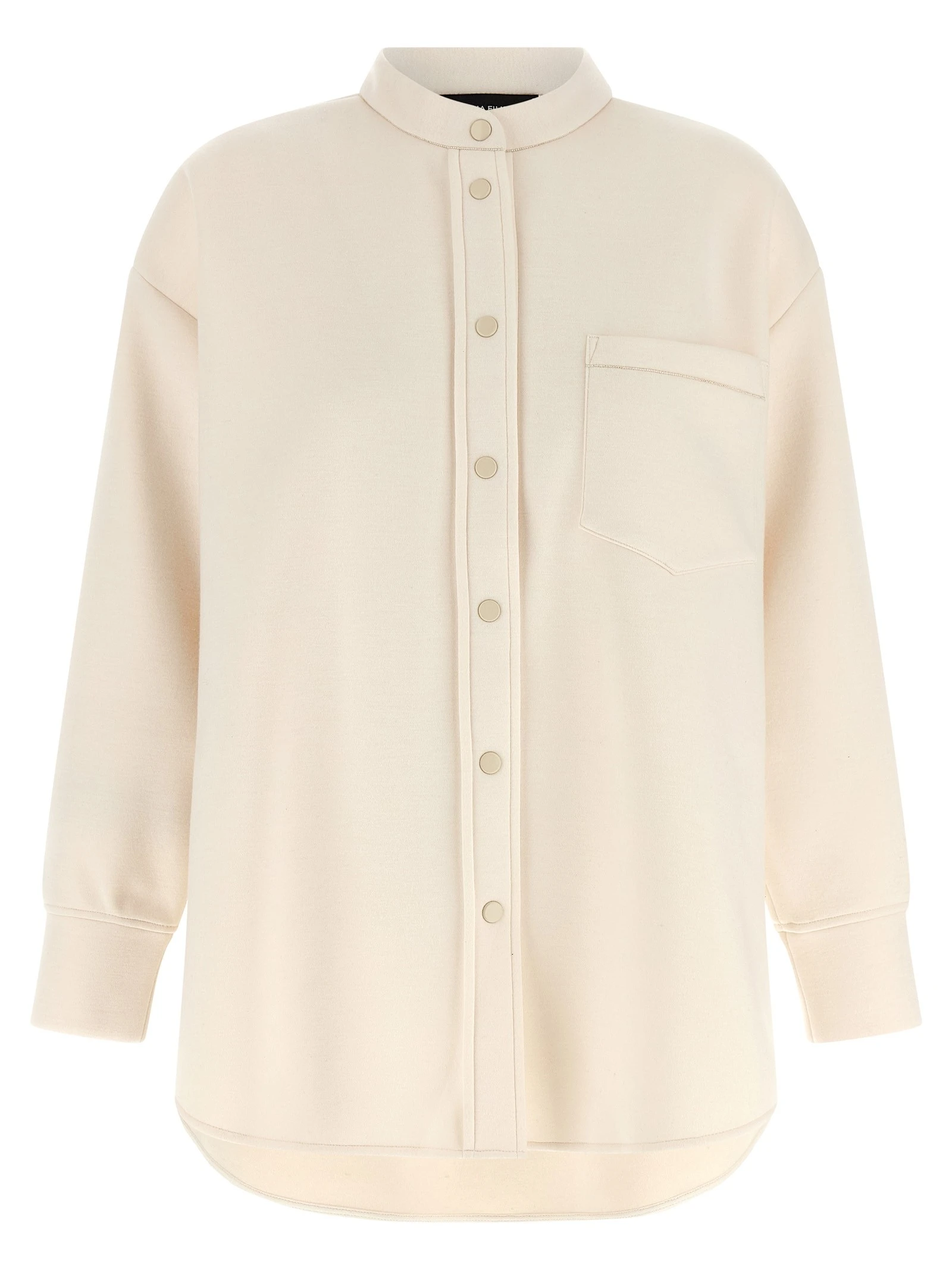 Scuba cashmere shirt