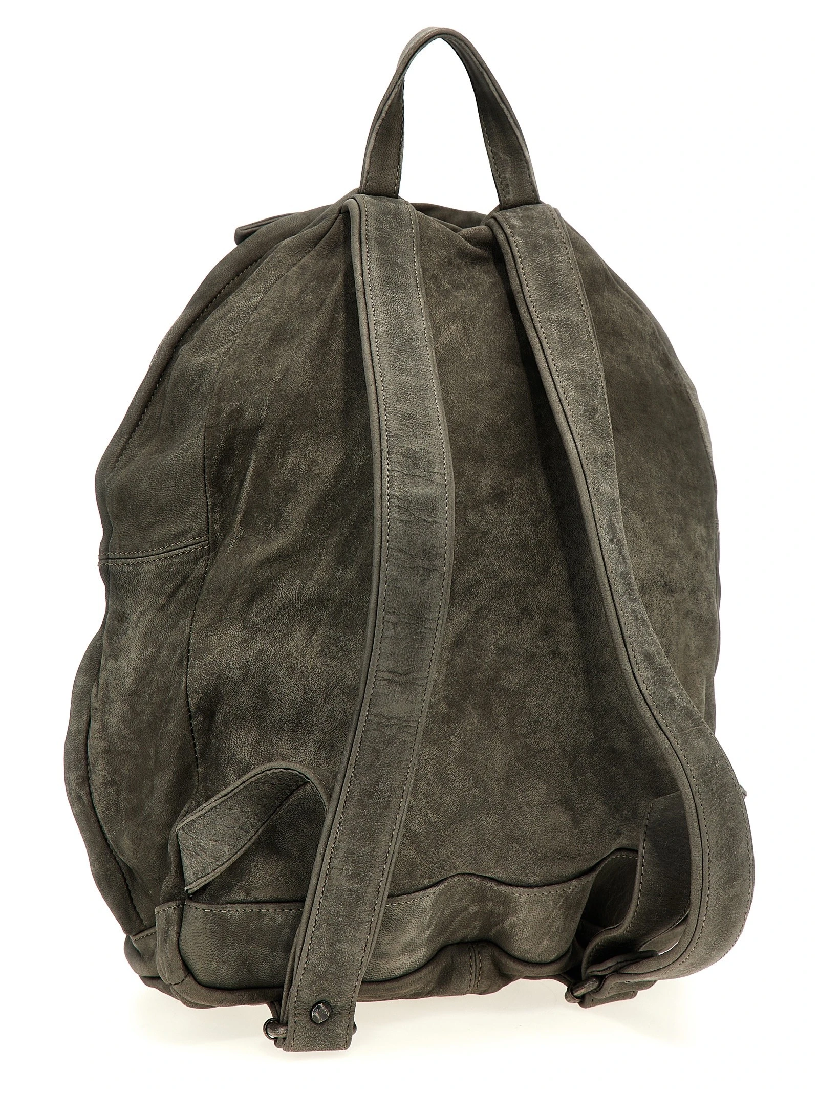 Leather backpack