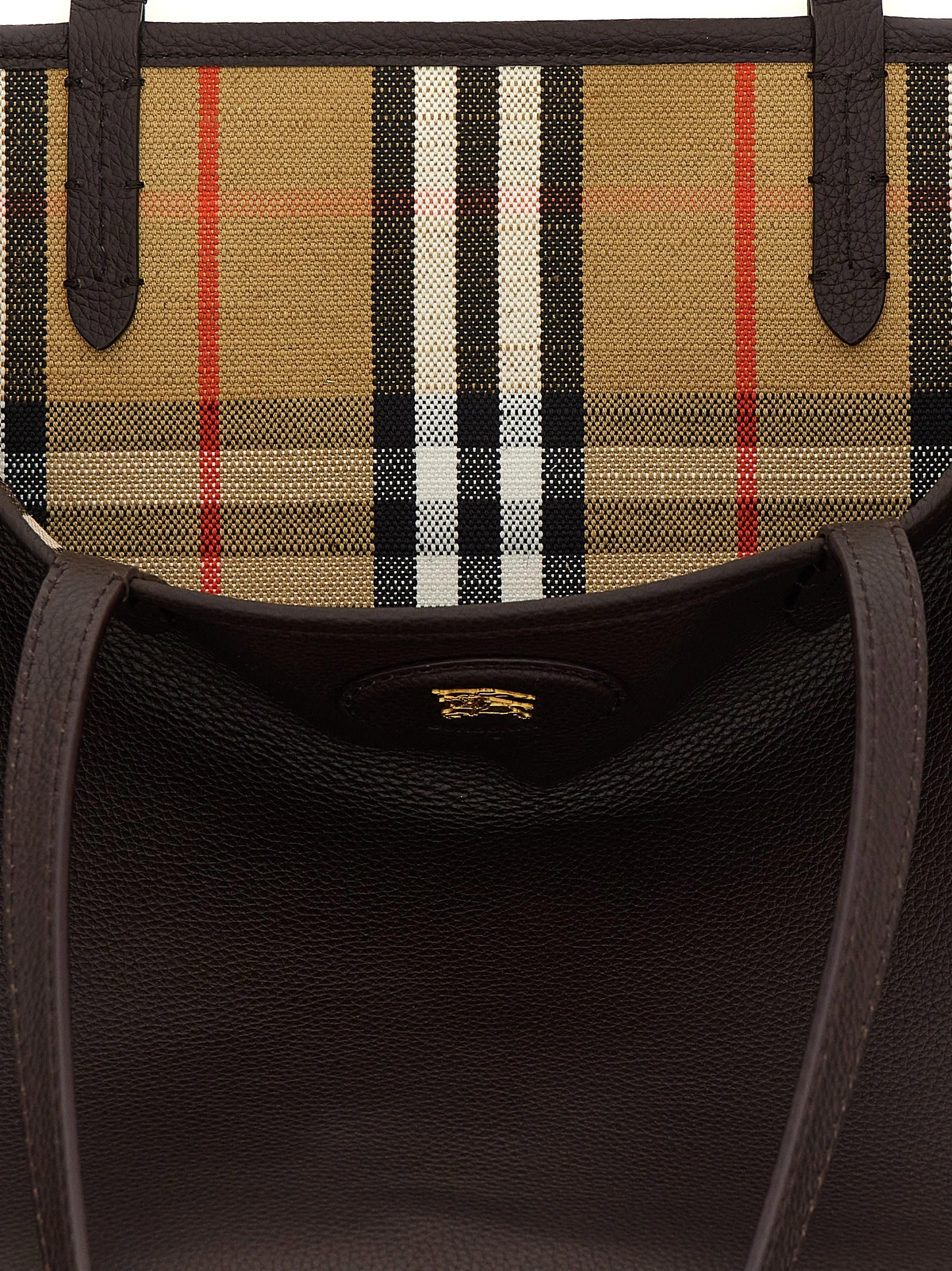 Medium 'Bloomsbury' reversible shopping bag