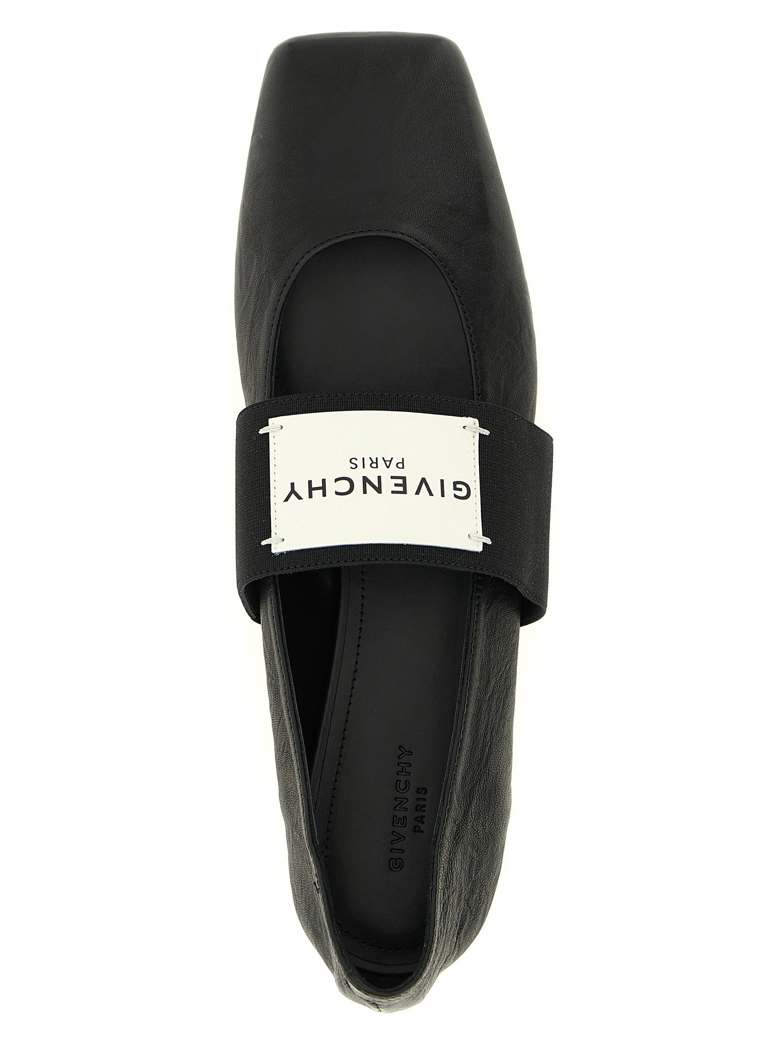 'Sliced Square' ballet flats