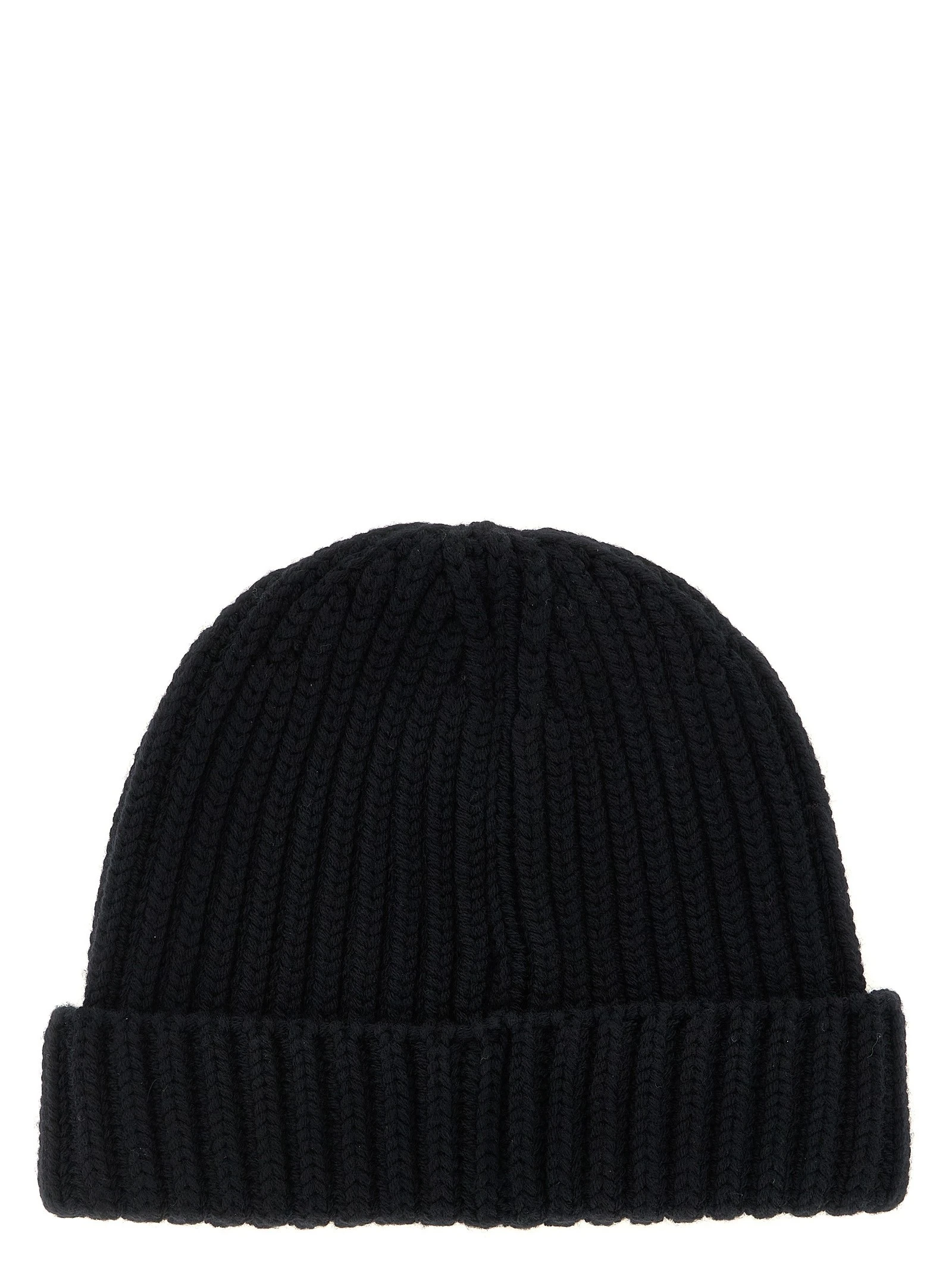 Triangle logo beanie