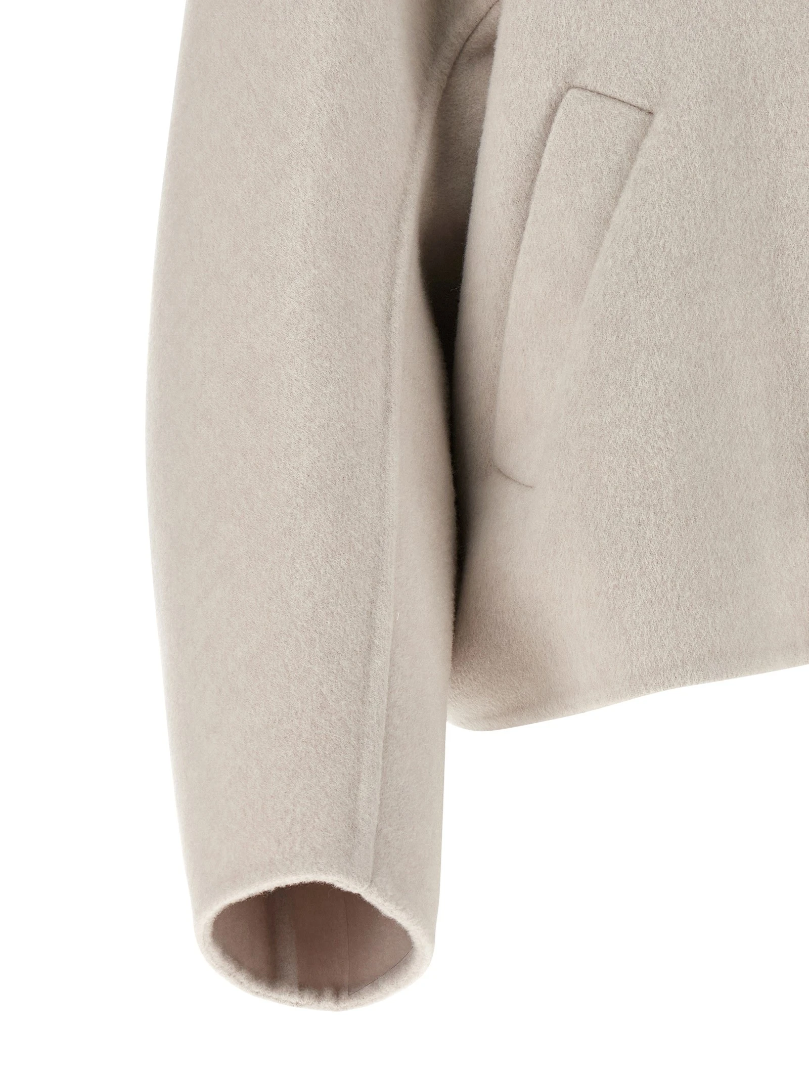 Cropped coat
