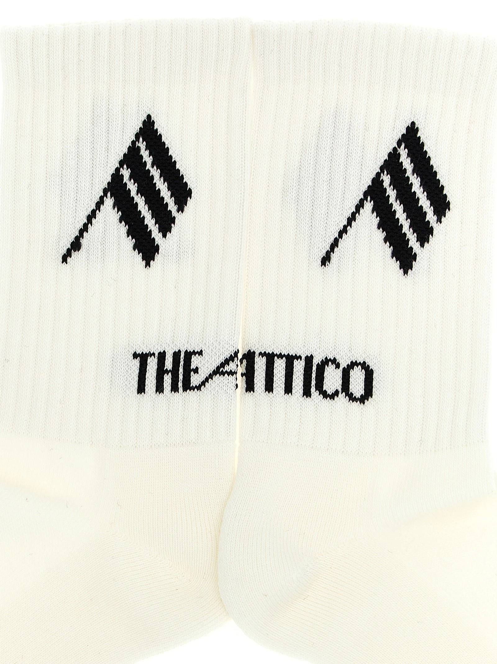 Logo intarsia socks