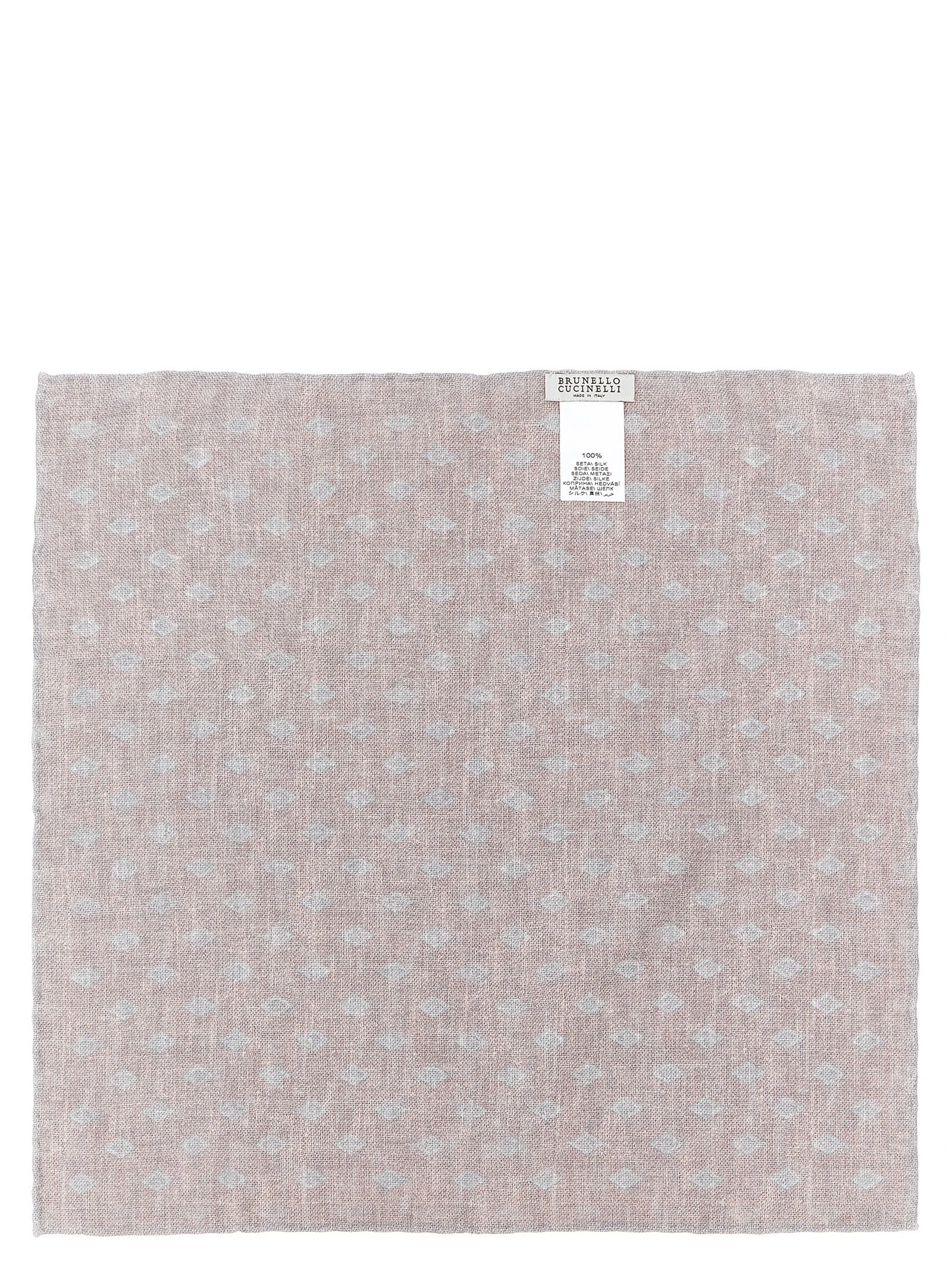Silk clutch bag