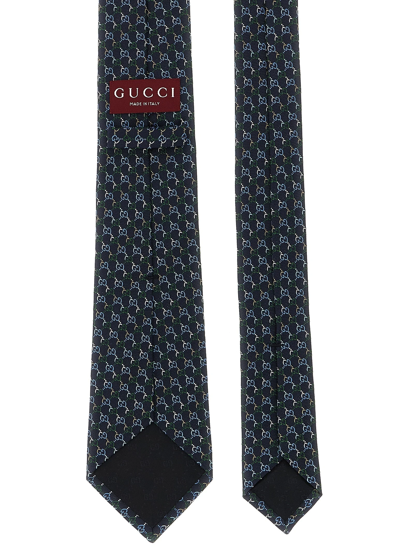 GG silk tie