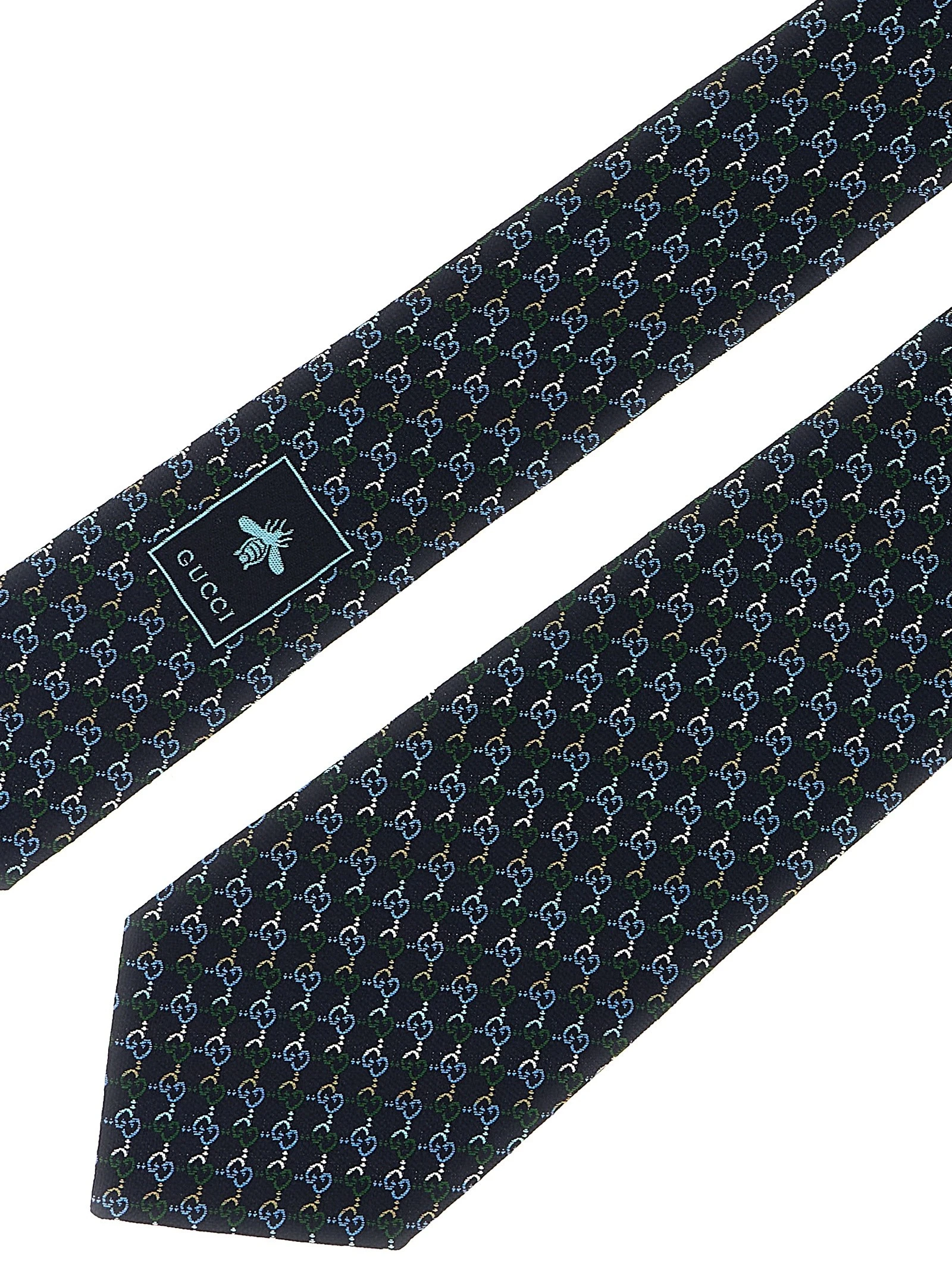 GG silk tie