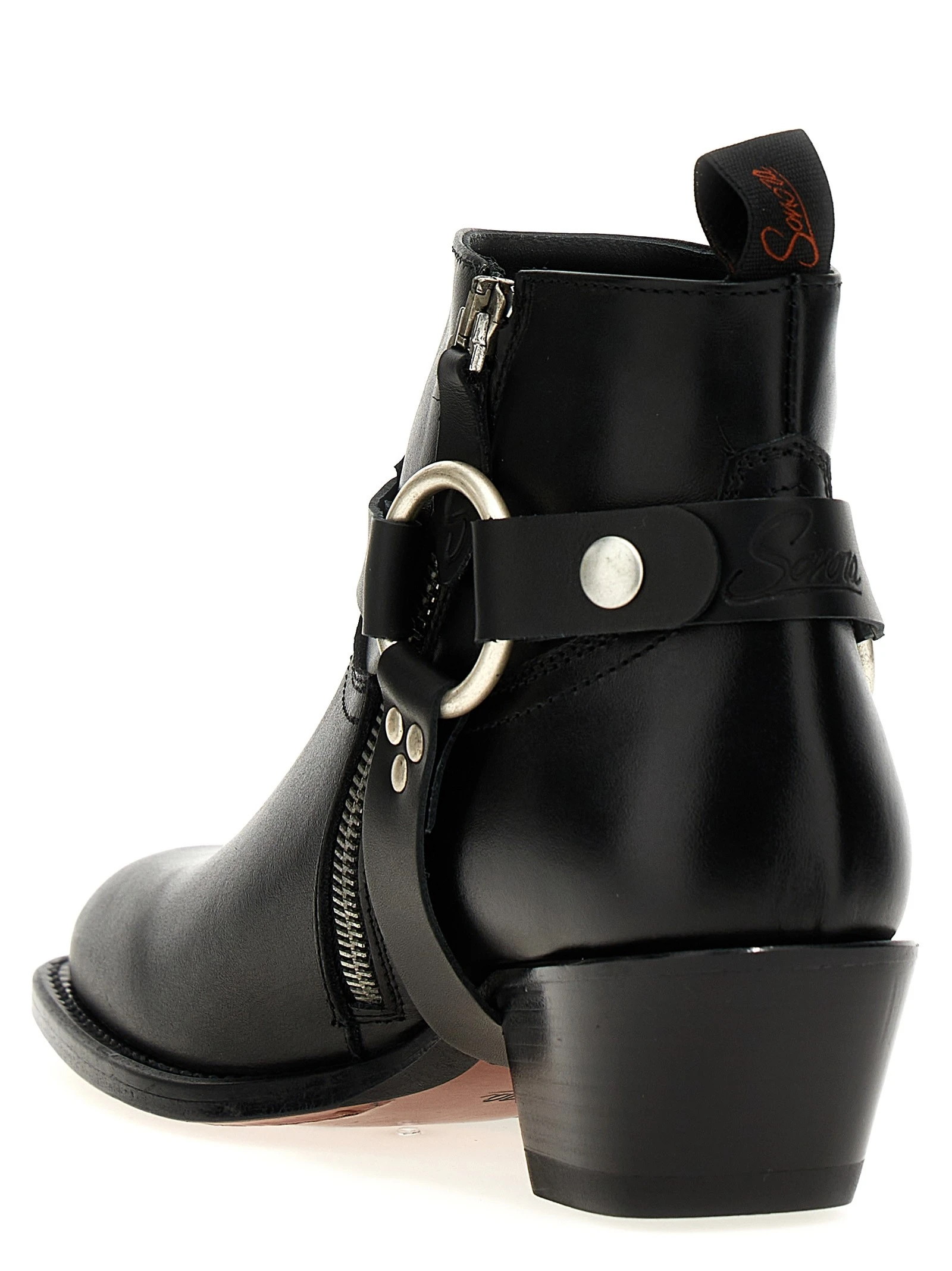 'Dulce Belt' ankle boots