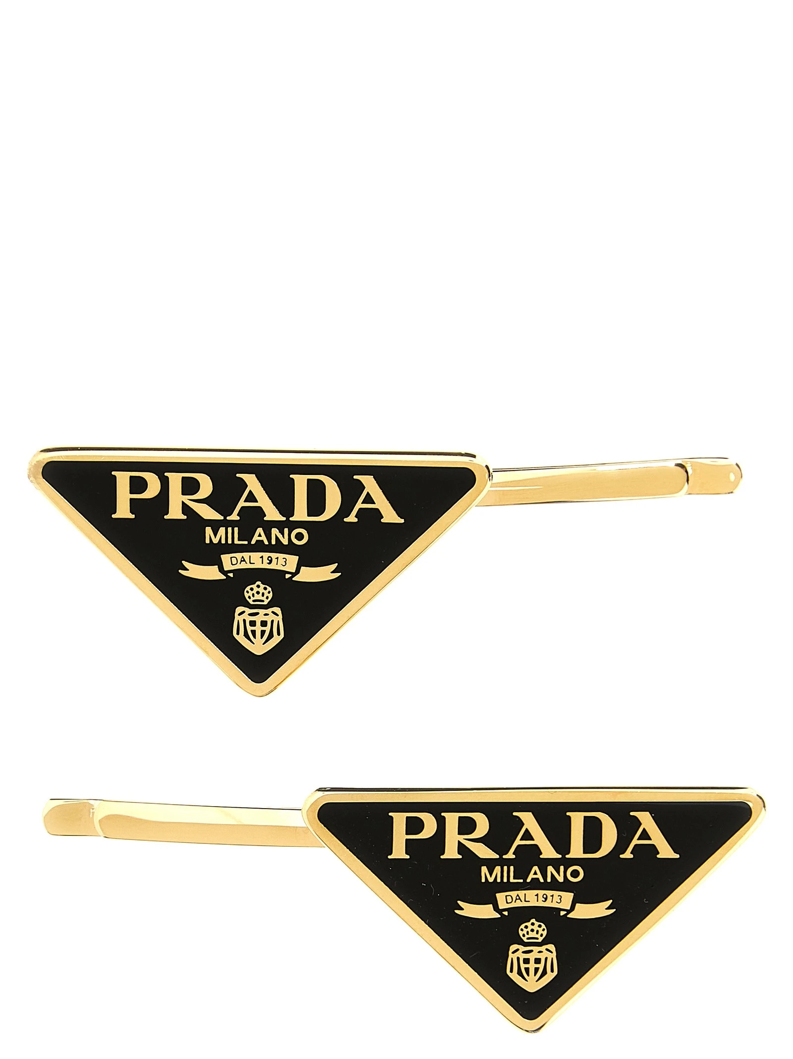 Set of 2 logo hair clips