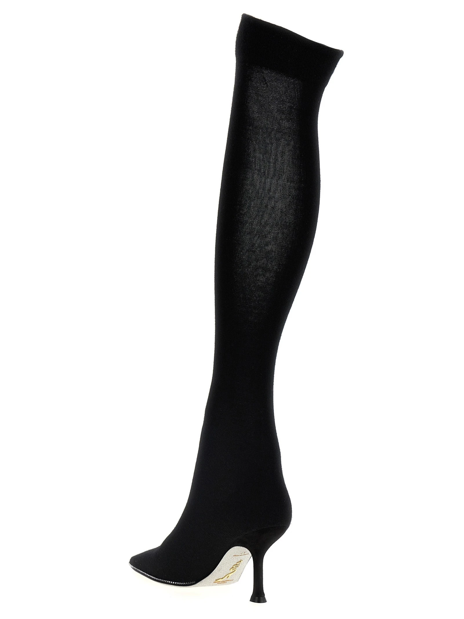 Knitted boots