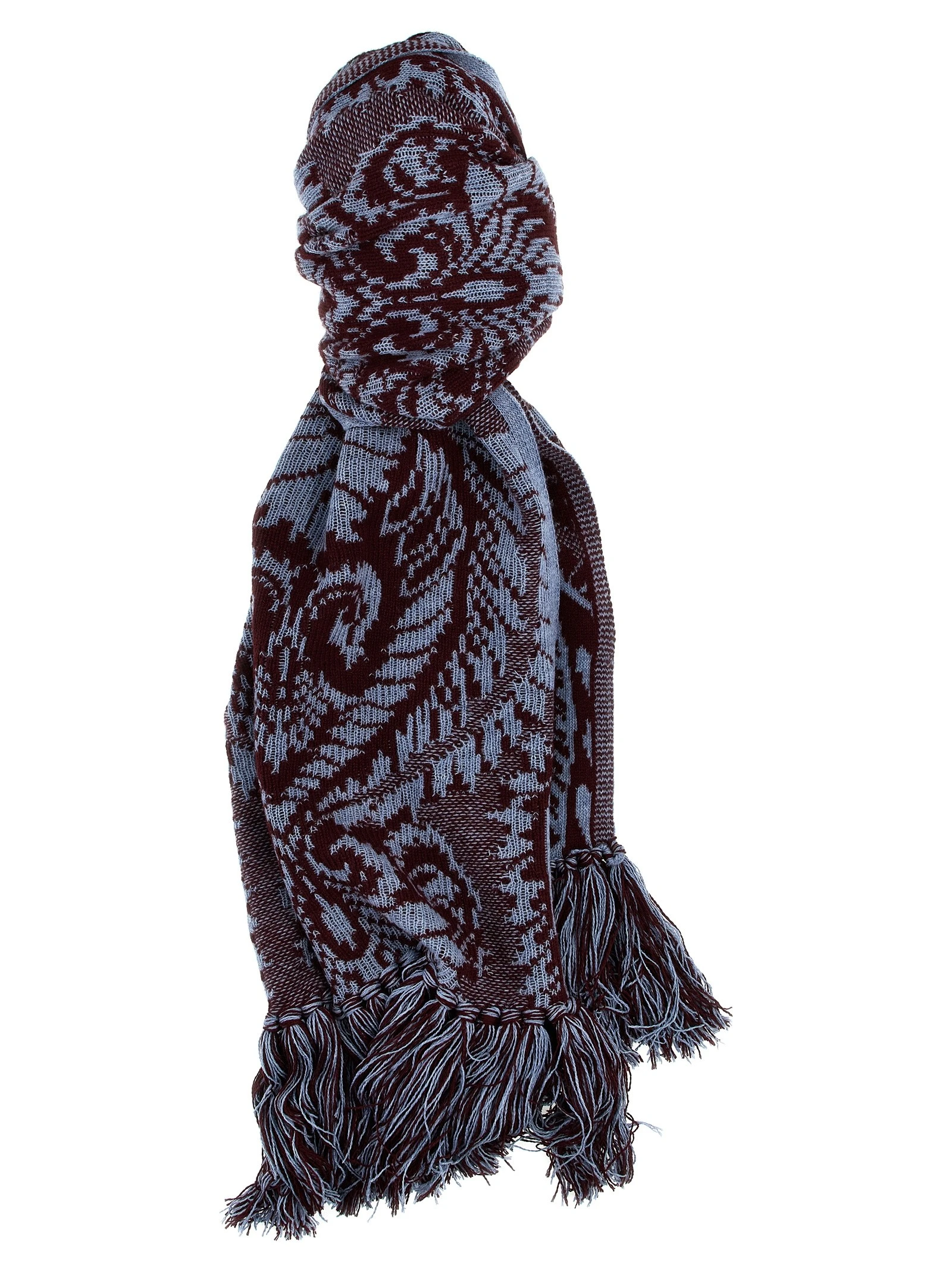 'Barocco' jacquard scarf