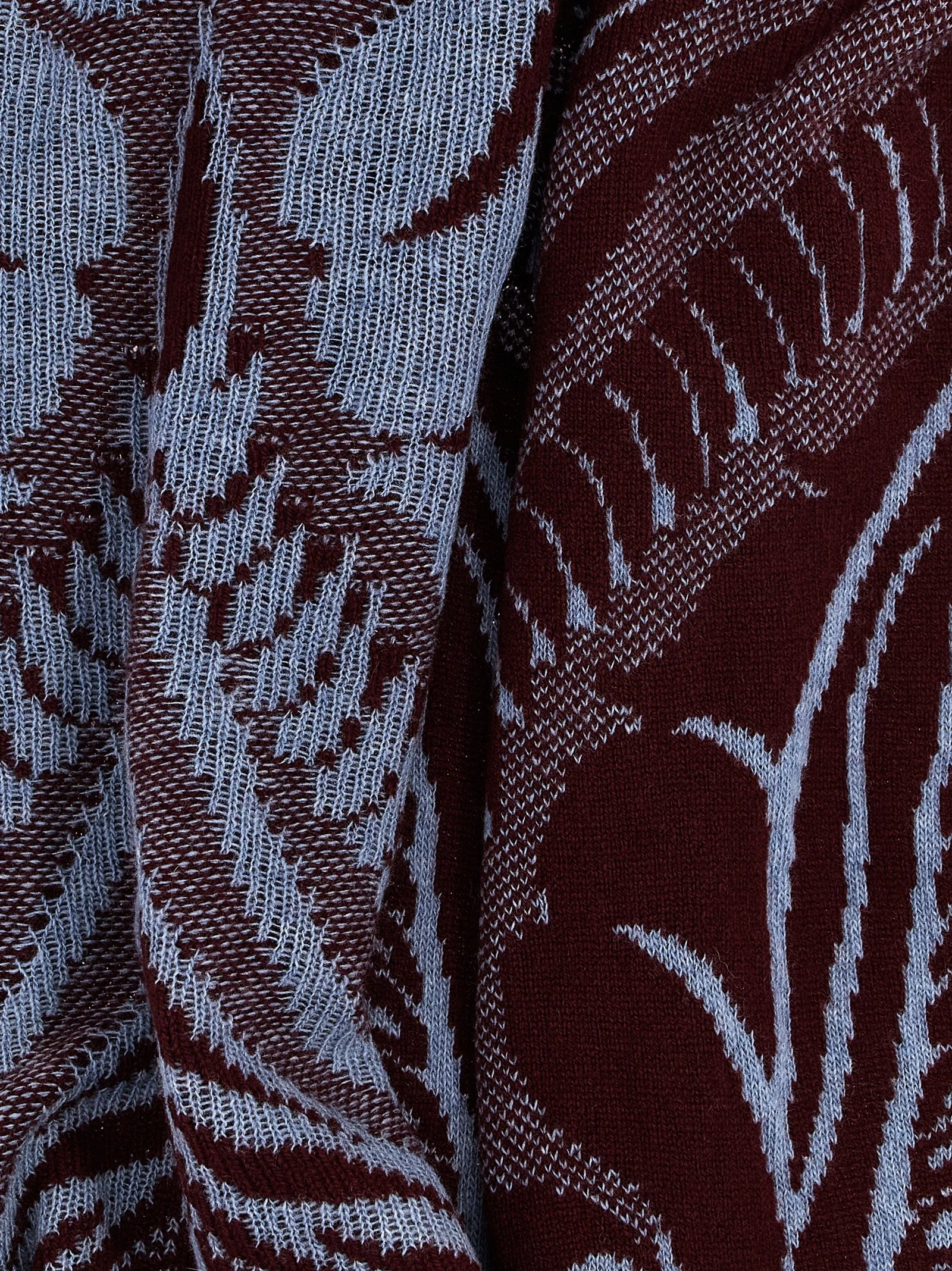 'Barocco' jacquard scarf