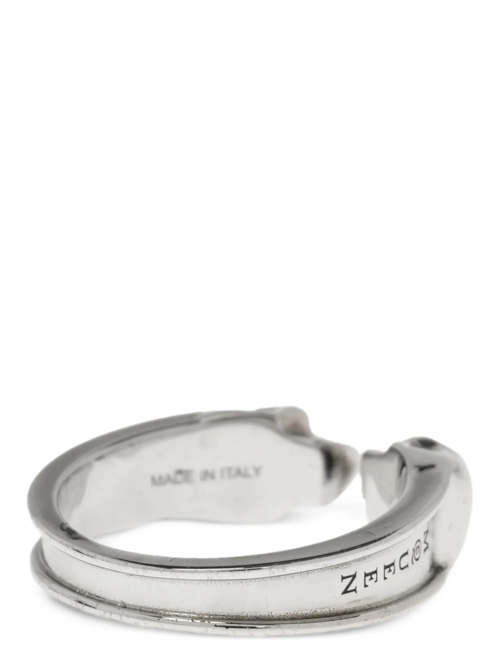 'Thin Twin Skull' ring