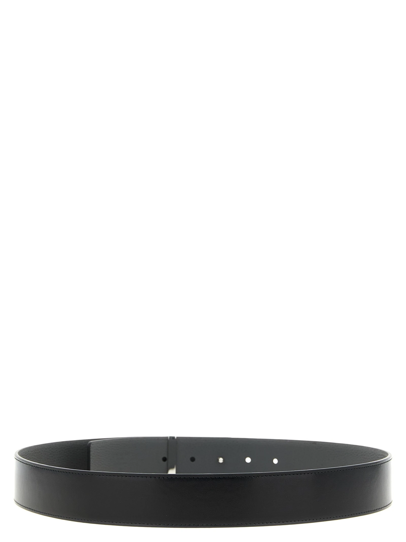 'Label' reversible belt