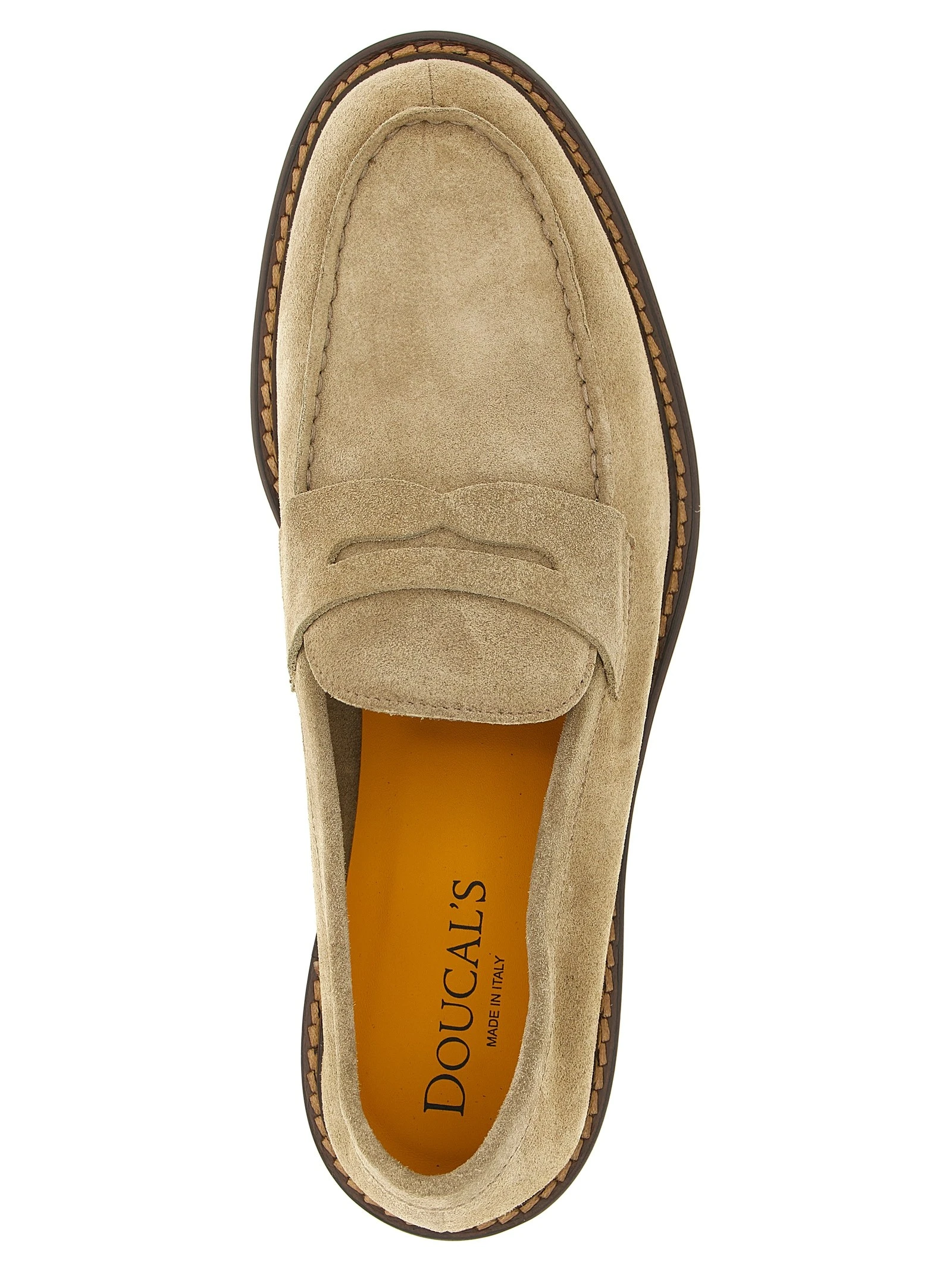 Suede loafers