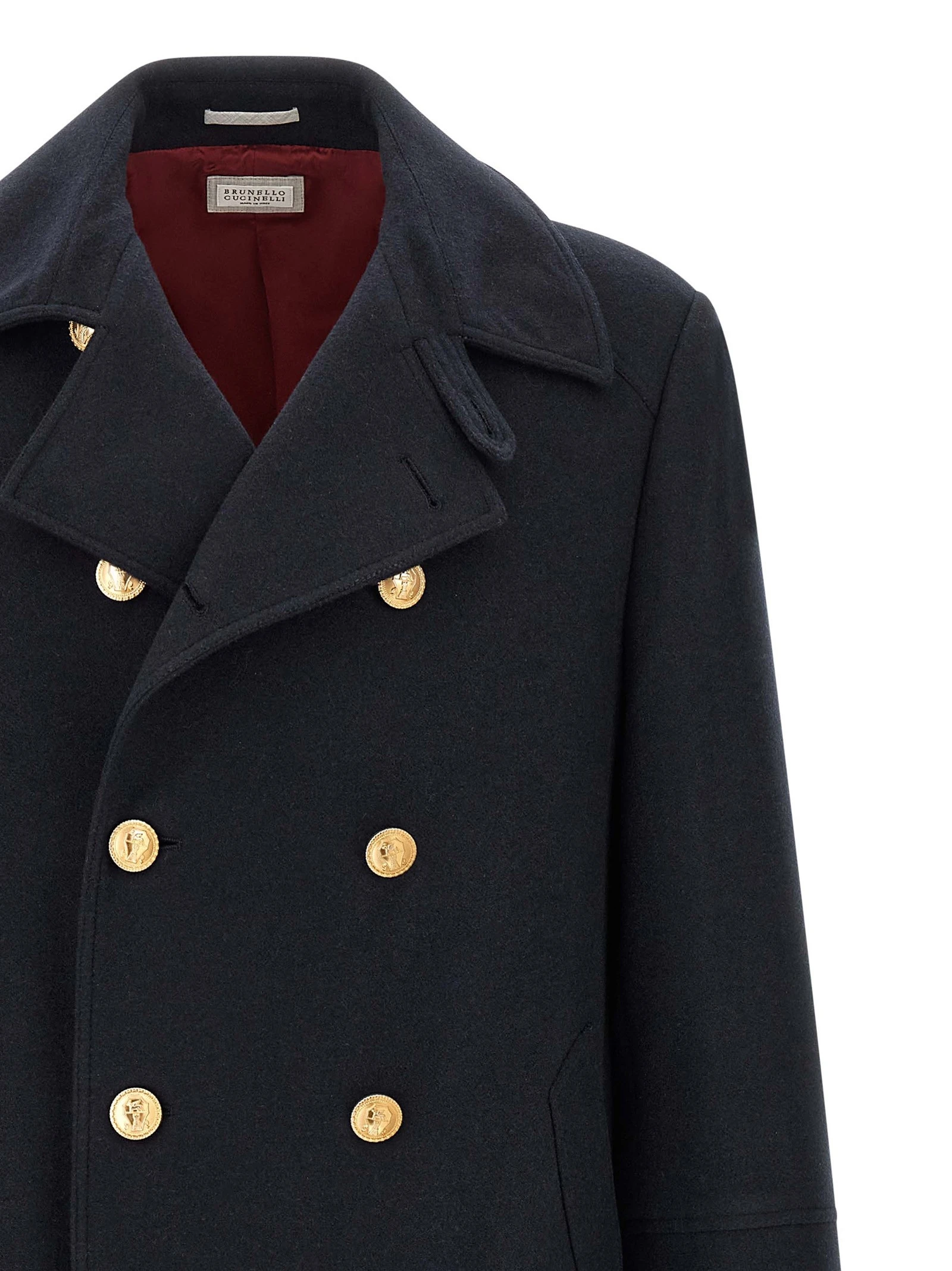 Double-breasted coat