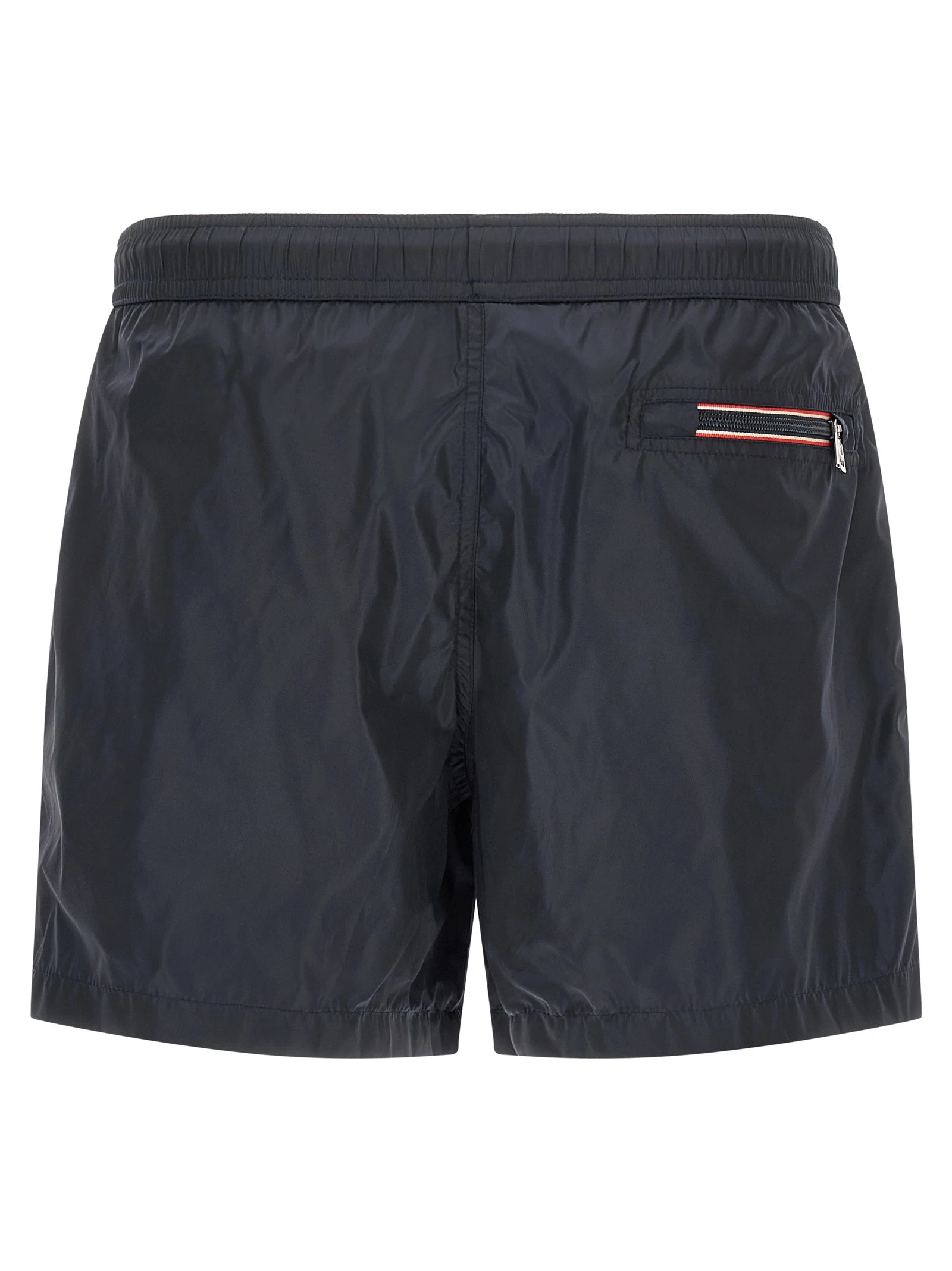 Logo patch swim shorts