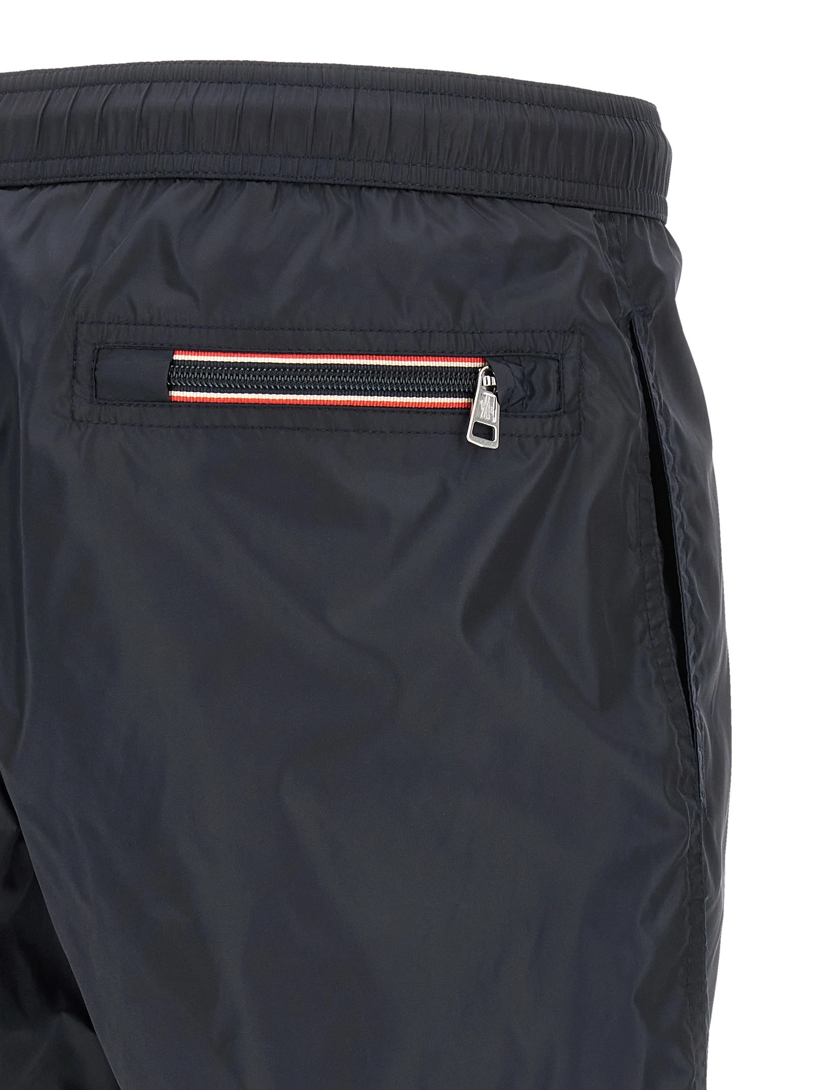 Logo patch swim shorts