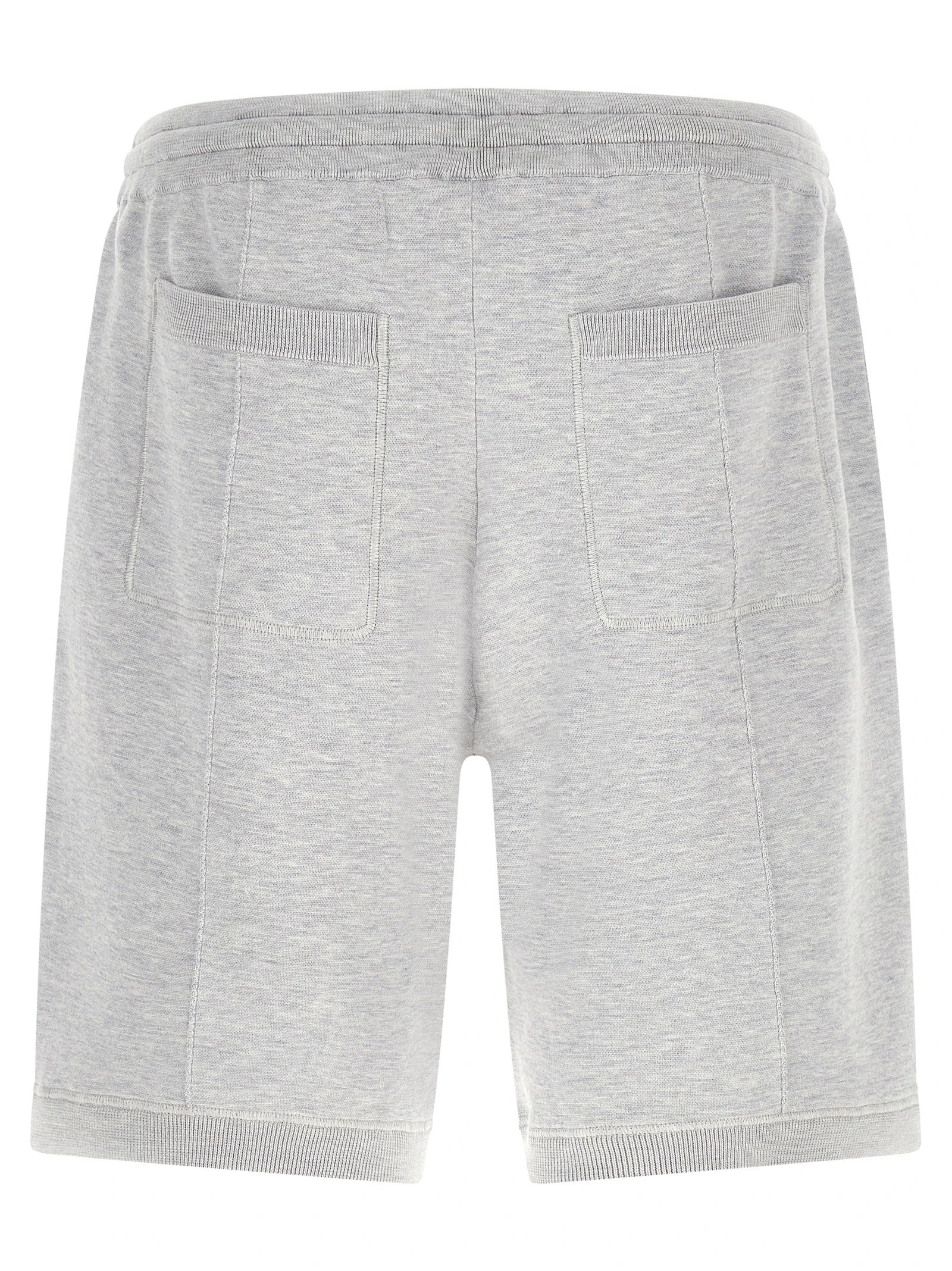 Double knit bermuda shorts