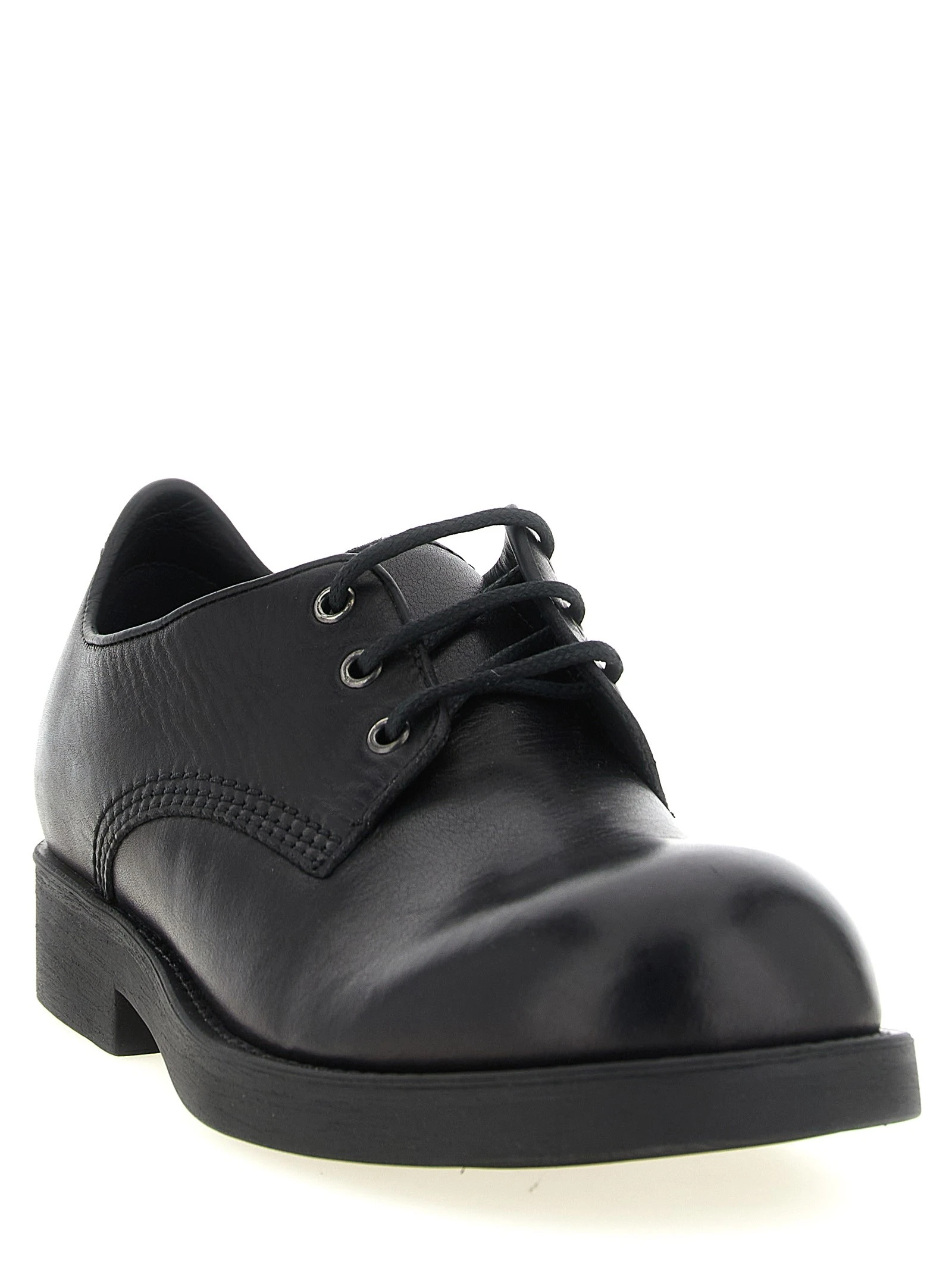 'Biker' lace up shoes