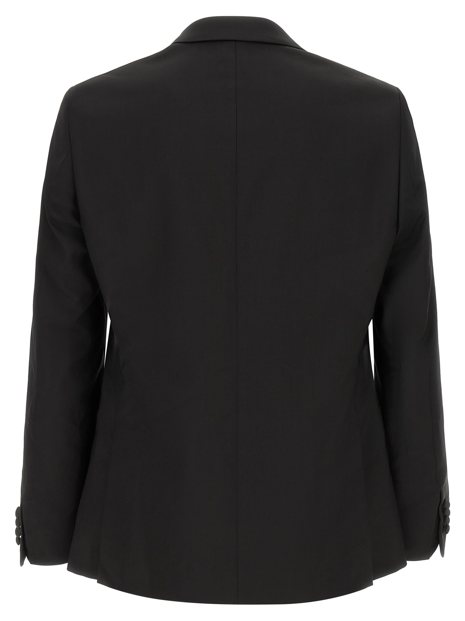 Wool and satin dress