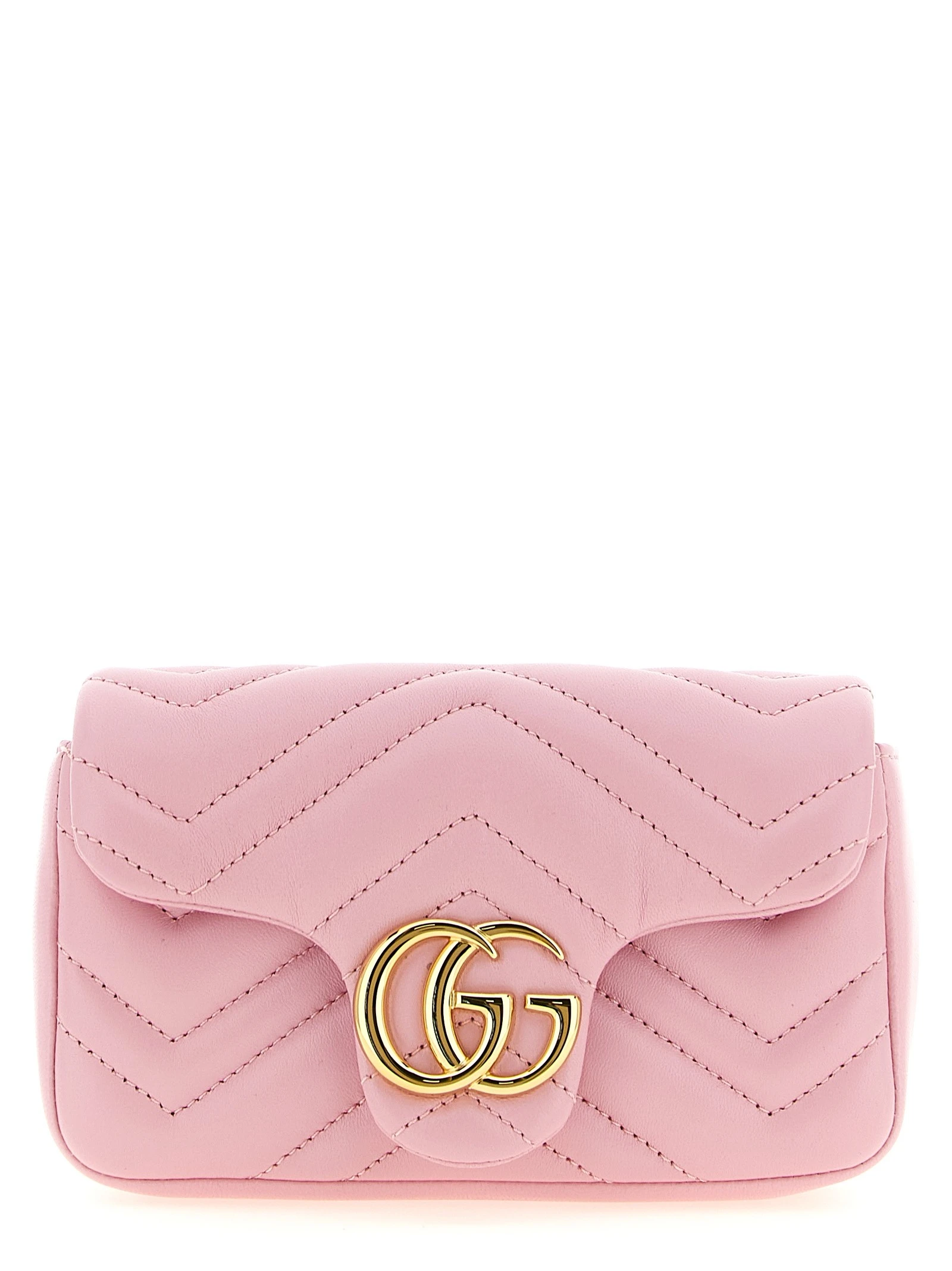 'GG Marmont' chevron crossbody bag
