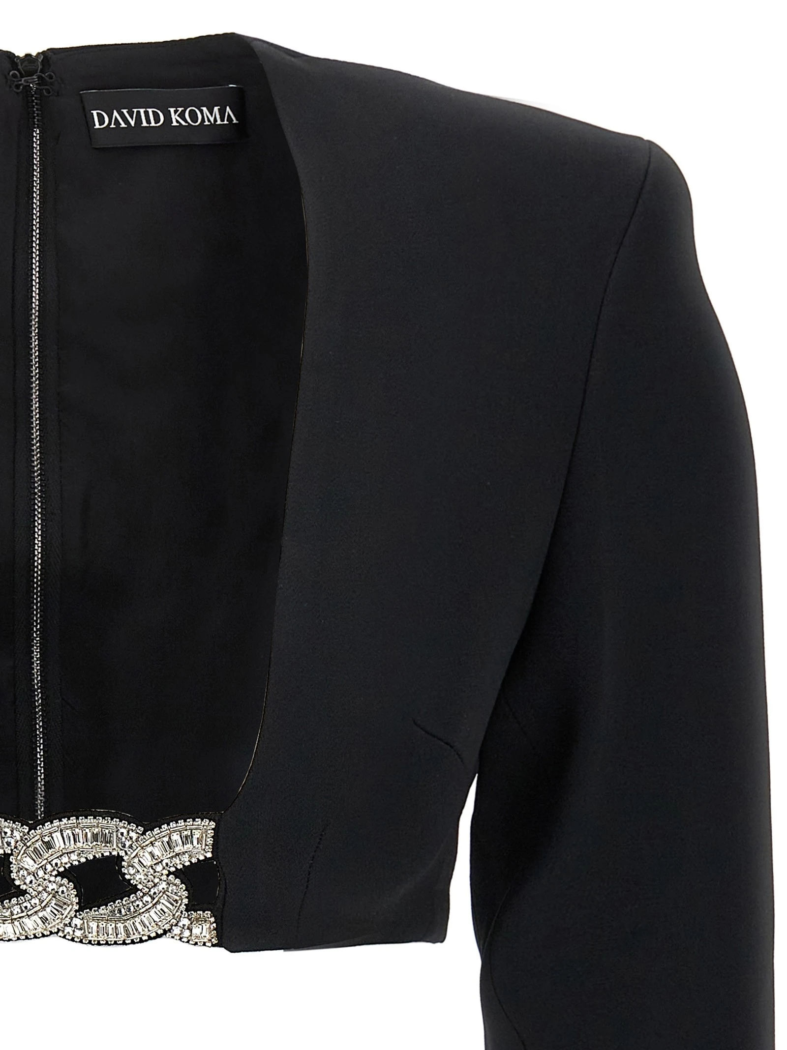 Top '3D Crystsal Chain and Square Neck'