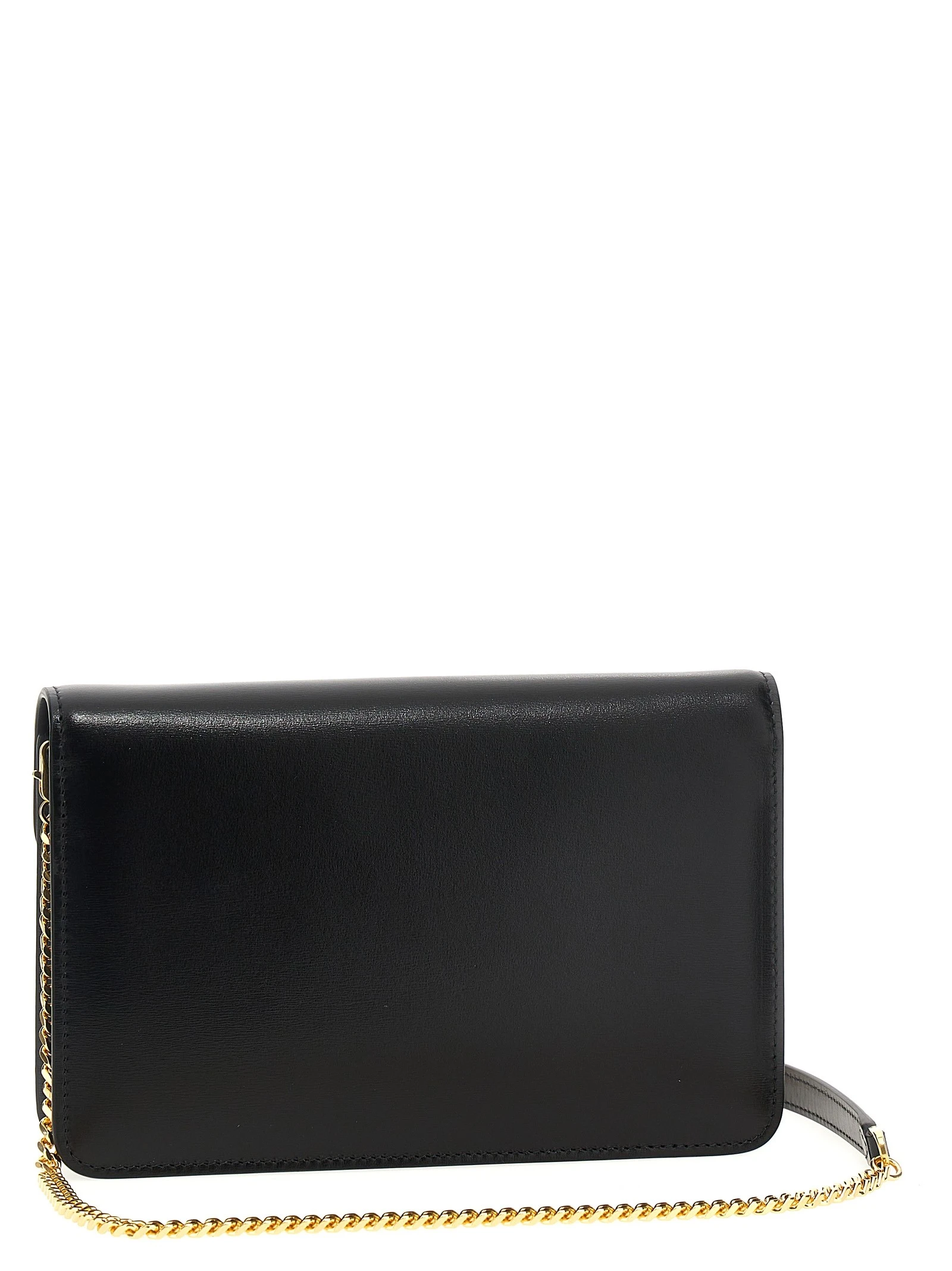 Small leather crossbody bag