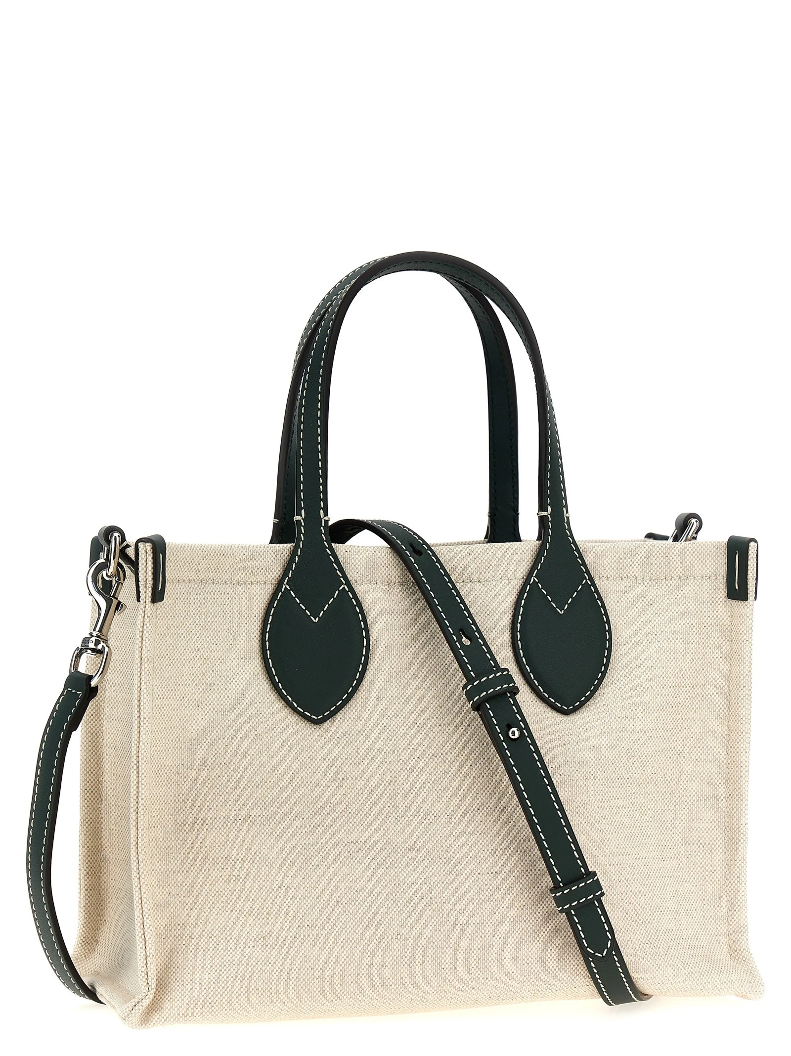 Mini logo shopping bag