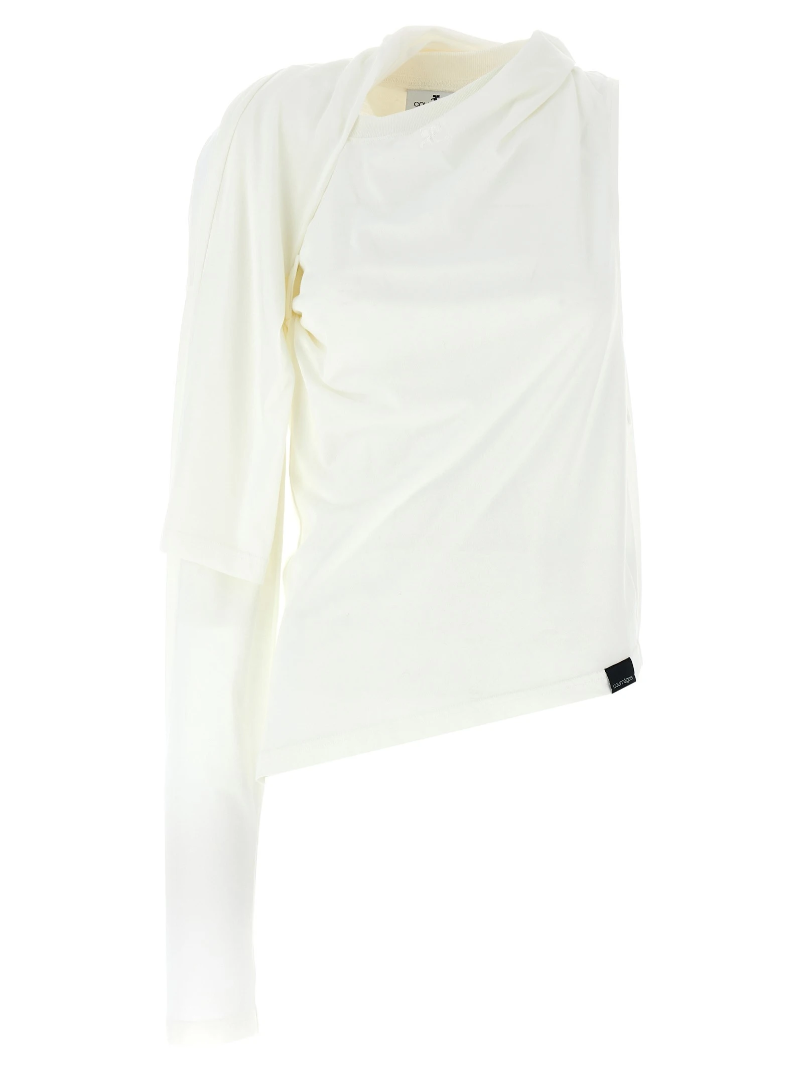 'Asymetrique Off The Shoulder' T-shirt