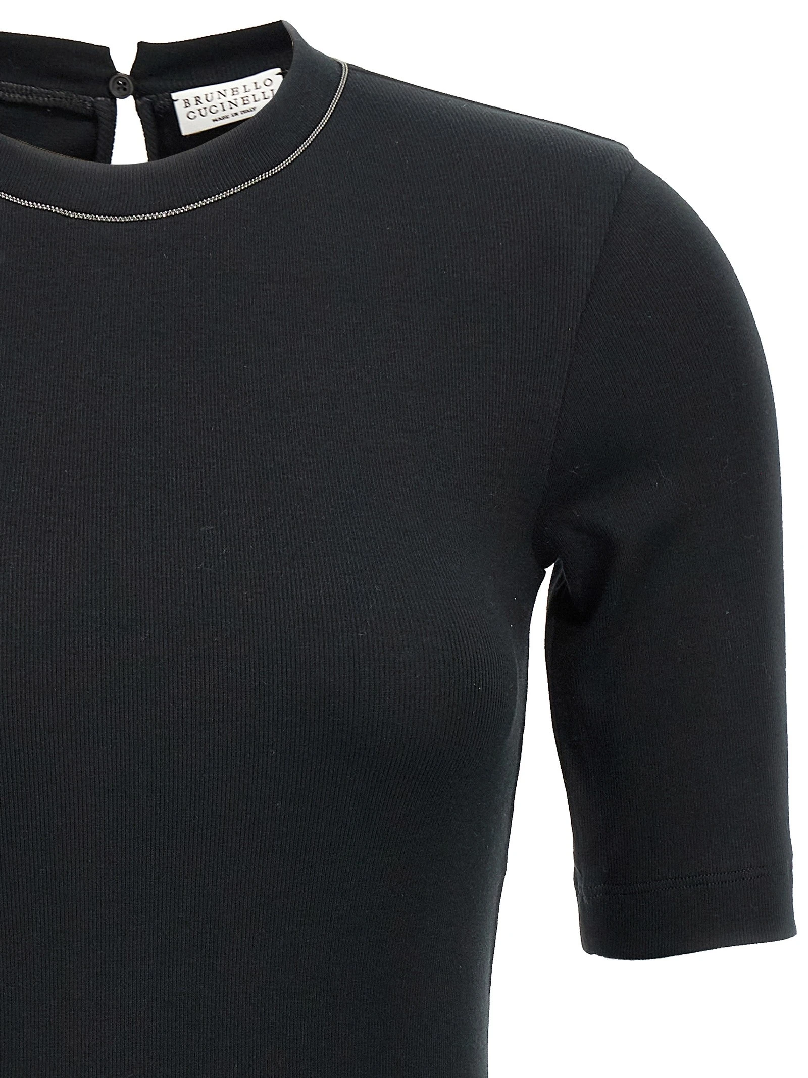 Monile ribbed T-shirt